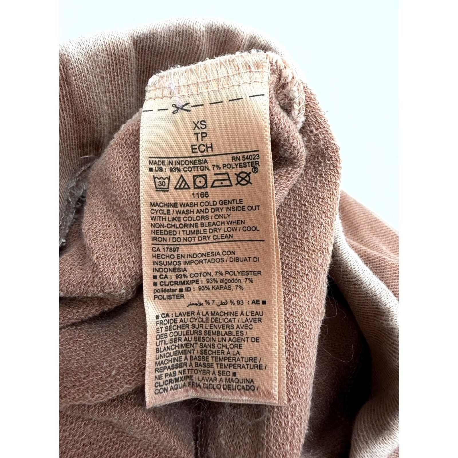 Old Navy Old Navy Womens Brown Sweat Shorts Size XS Drawstring Pocket Pull On Size 26" / US 2 / IT 38 - 5 Thumbnail