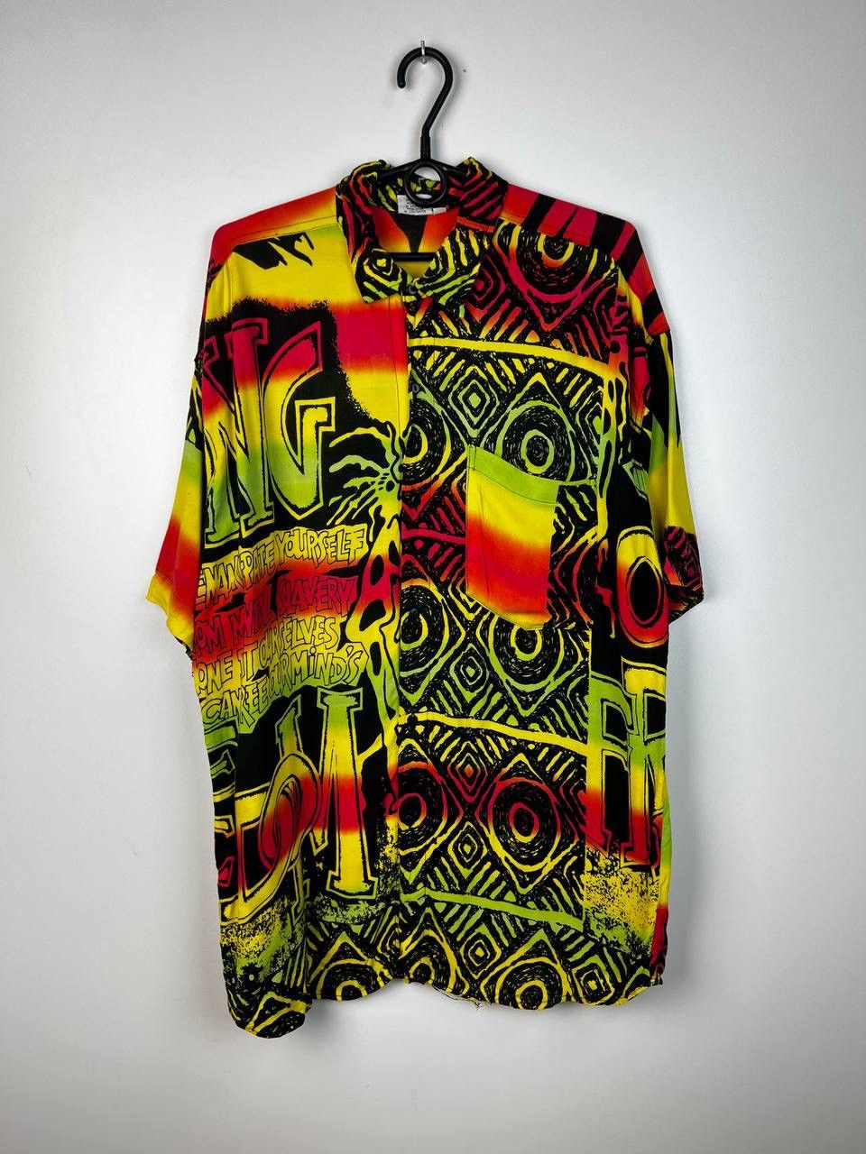 Bob Marley Bob Marley 90s Rasta band crazy shirts size L Size US L / EU 52-54 / 3 - 1 Thumbnail
