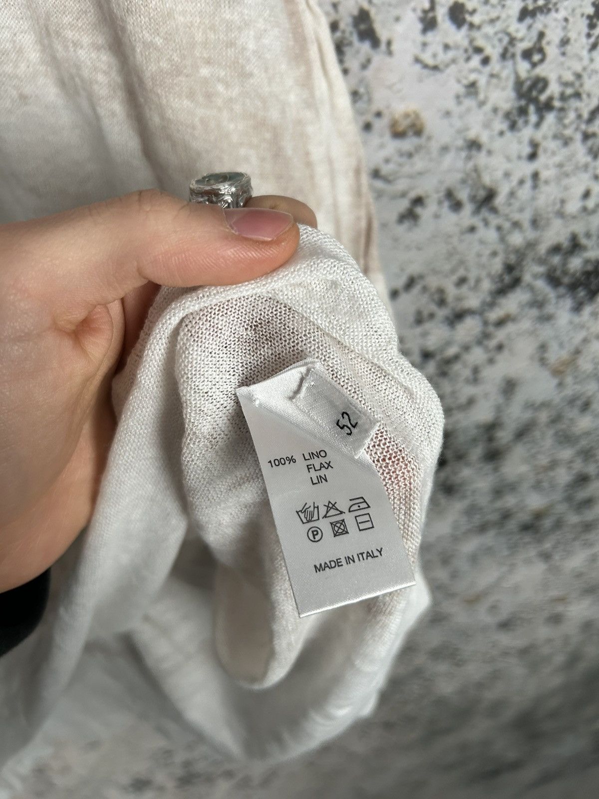 Other Roberto Collina Vintage Made in Italy Linen Tee Avant-garde Size US XL / EU 56 / 4 - 6 Thumbnail