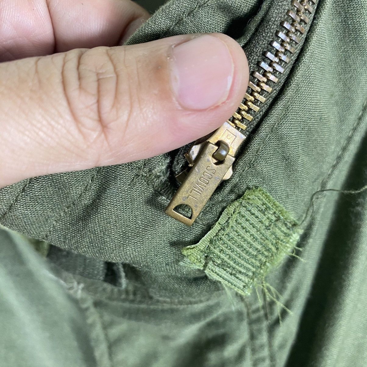 Alpha Industries × Vintage Vintage Alpha Industries Olive Military M65 OG-107 Field Size US M / EU 48-50 / 2 - 7 Thumbnail