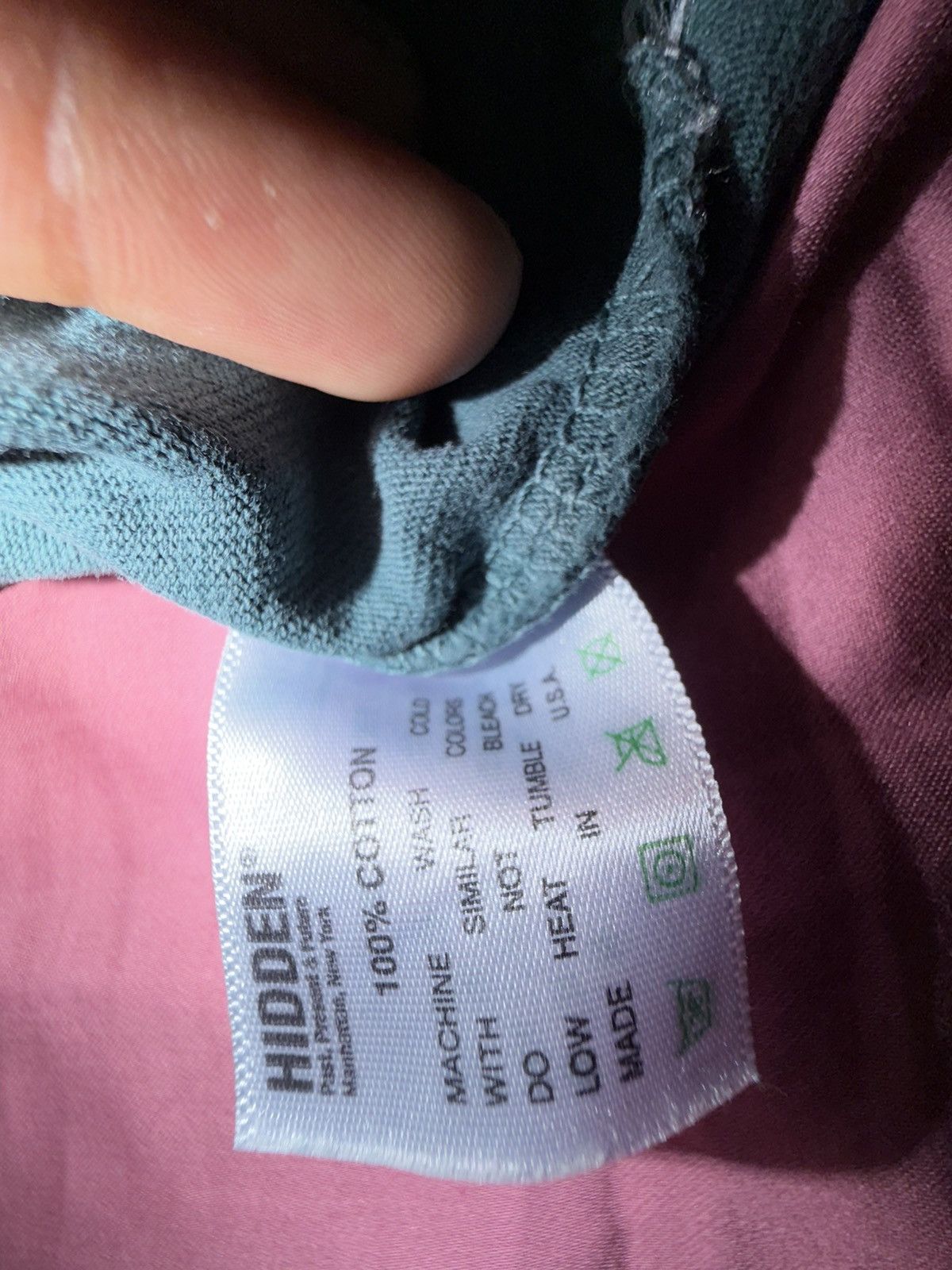 HIDDEN HIDDEN NY JAPAN GREEN INK WASHED TEE IN SIZE SMALL Size US S / EU 44-46 / 1 - 7 Thumbnail