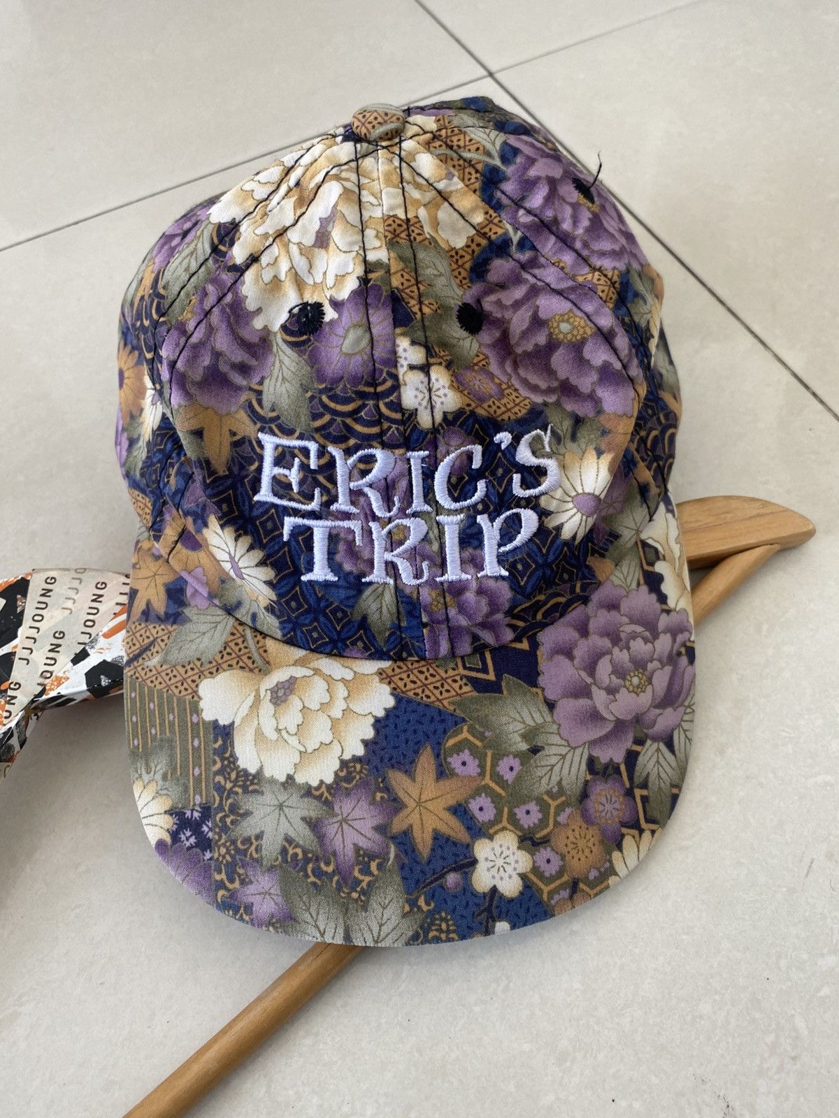 Band Tees Eric's Trip - Drowning Dad Cap Hat Floral Sub Pop Size ONE SIZE - 1 Thumbnail