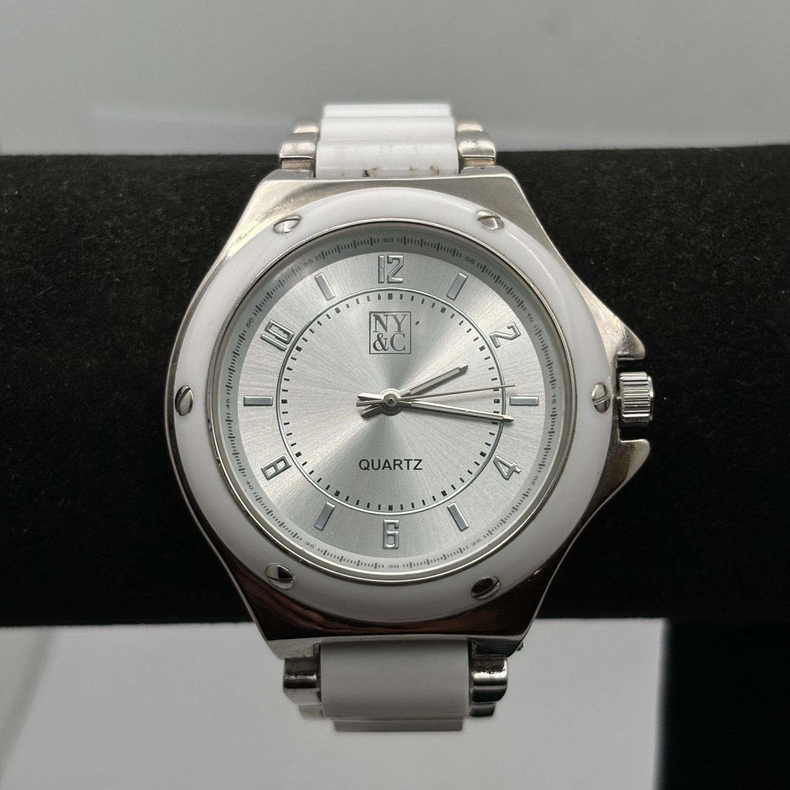 Other Silver & white mens watch Size ONE SIZE - 1 Thumbnail