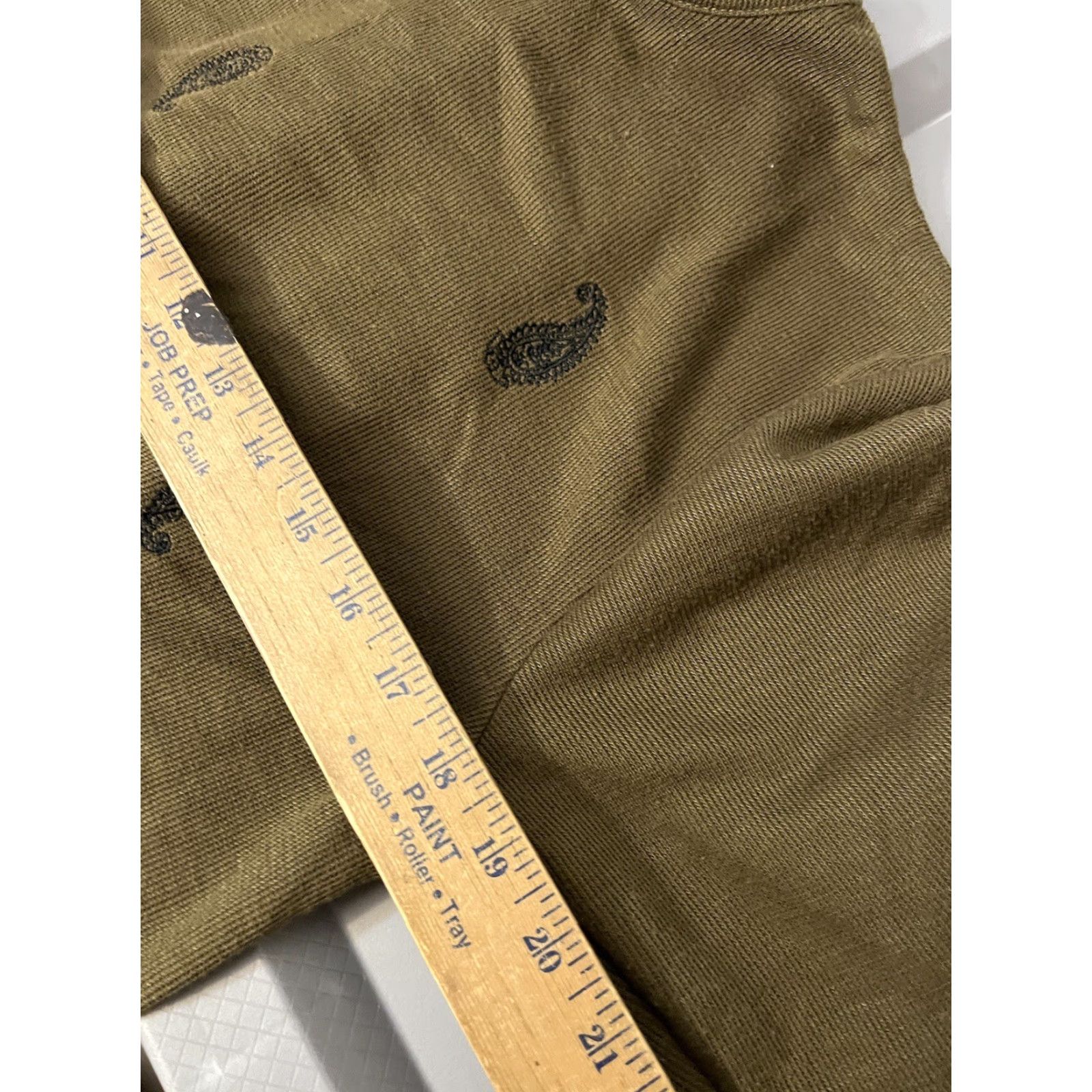 Vintage Stephanie Rogers Women's Sweater Brown V Neck Knit 3/4 Sleeve Size M Size M / US 6-8 / IT 42-44 - 5 Thumbnail