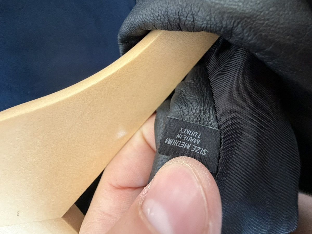 Alexander Wang Alexander Wang Sample Black Panel Leather Hooded Jacket M Size US M / EU 48-50 / 2 - 3 Thumbnail