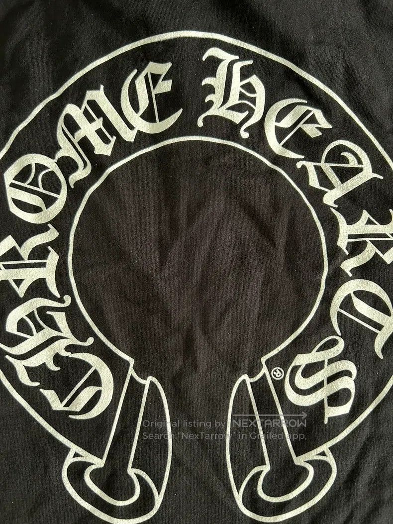 Chrome Hearts CHROME HEARTS Size XL Black horseshoe vine flower arm zippe Size US XL / EU 56 / 4 - 6 Thumbnail