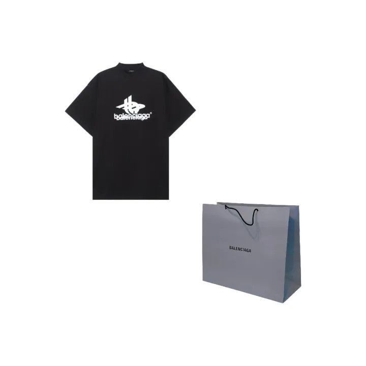 Balenciaga Balenciaga Balenciaga Letter Print Short Sleeve TShirt -25 Size US L / EU 52-54 / 3 - 2 Thumbnail