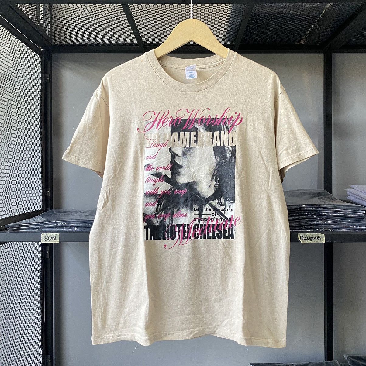 If Six Was Nine × Japanese Brand × Vintage Vintage Hero Worship Meditate Graphic Short Sleeve Tees Size US L / EU 52-54 / 3 - 1 Thumbnail