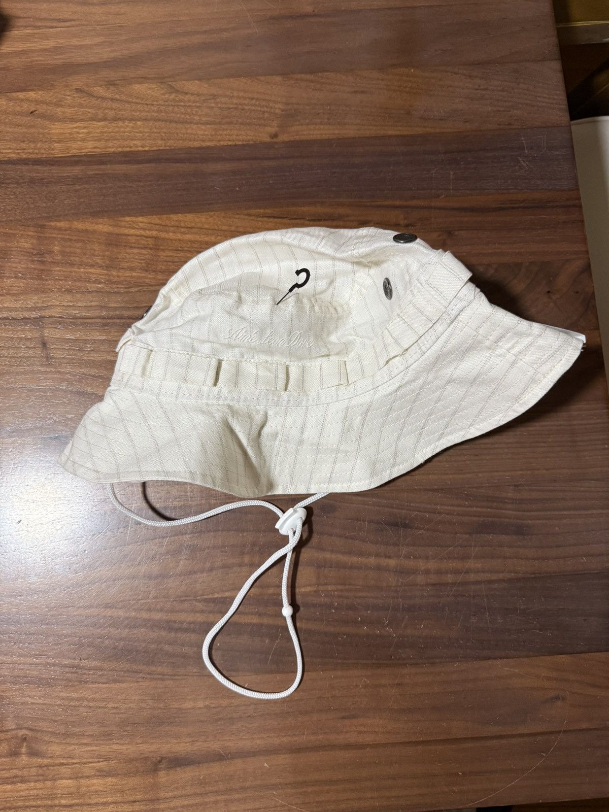 Aime Leon Dore Aime Leon Dore ALD / New Era Yankees Striped Linen Bucket Size ONE SIZE - 7 Thumbnail