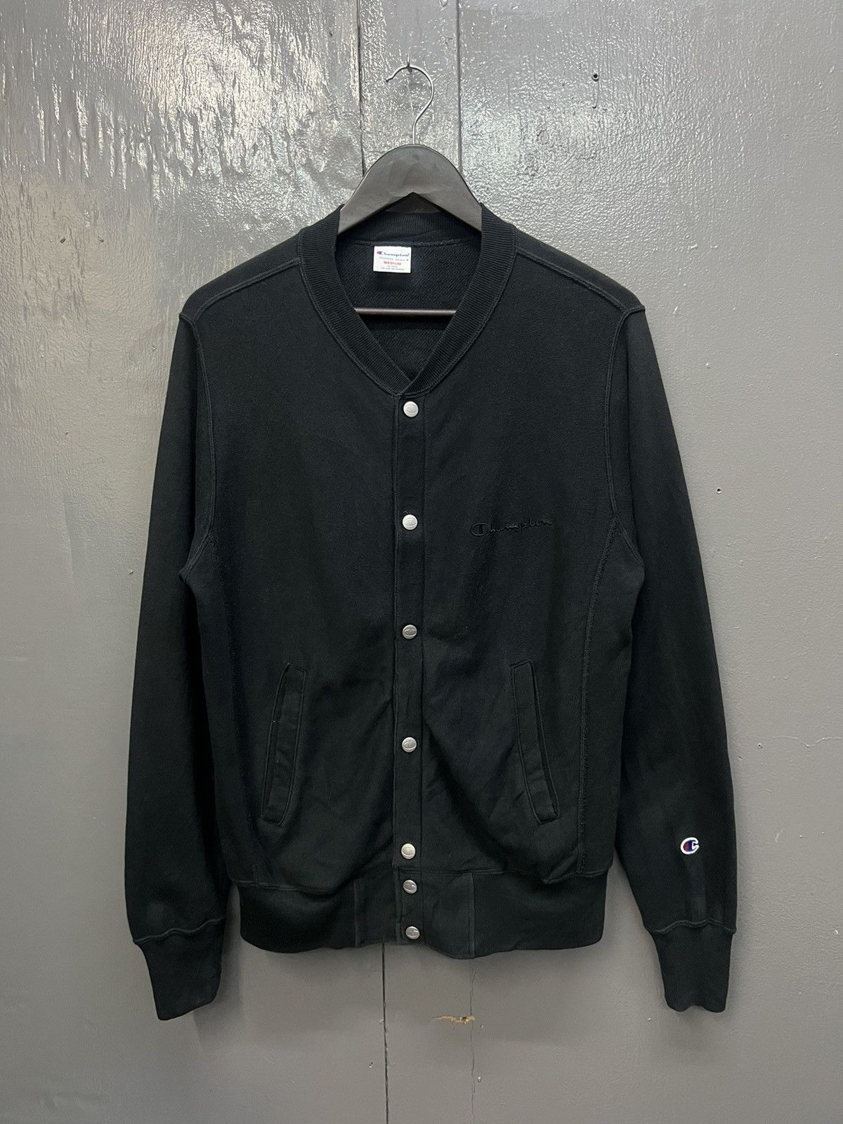 Champion Reverse Weave Snap Button Sweater