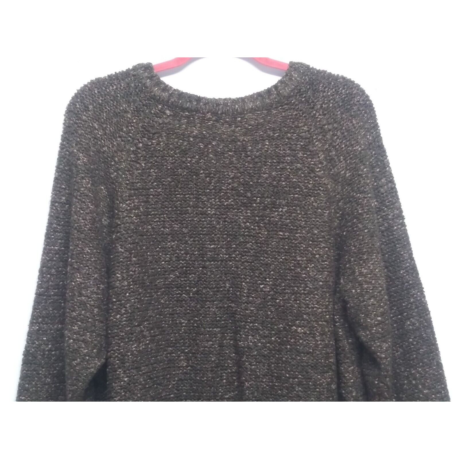 Vintage FASHION BUG Sweater Olive green 22/24W Chunky womens Size 3XL / US 20-22 - 8 Thumbnail