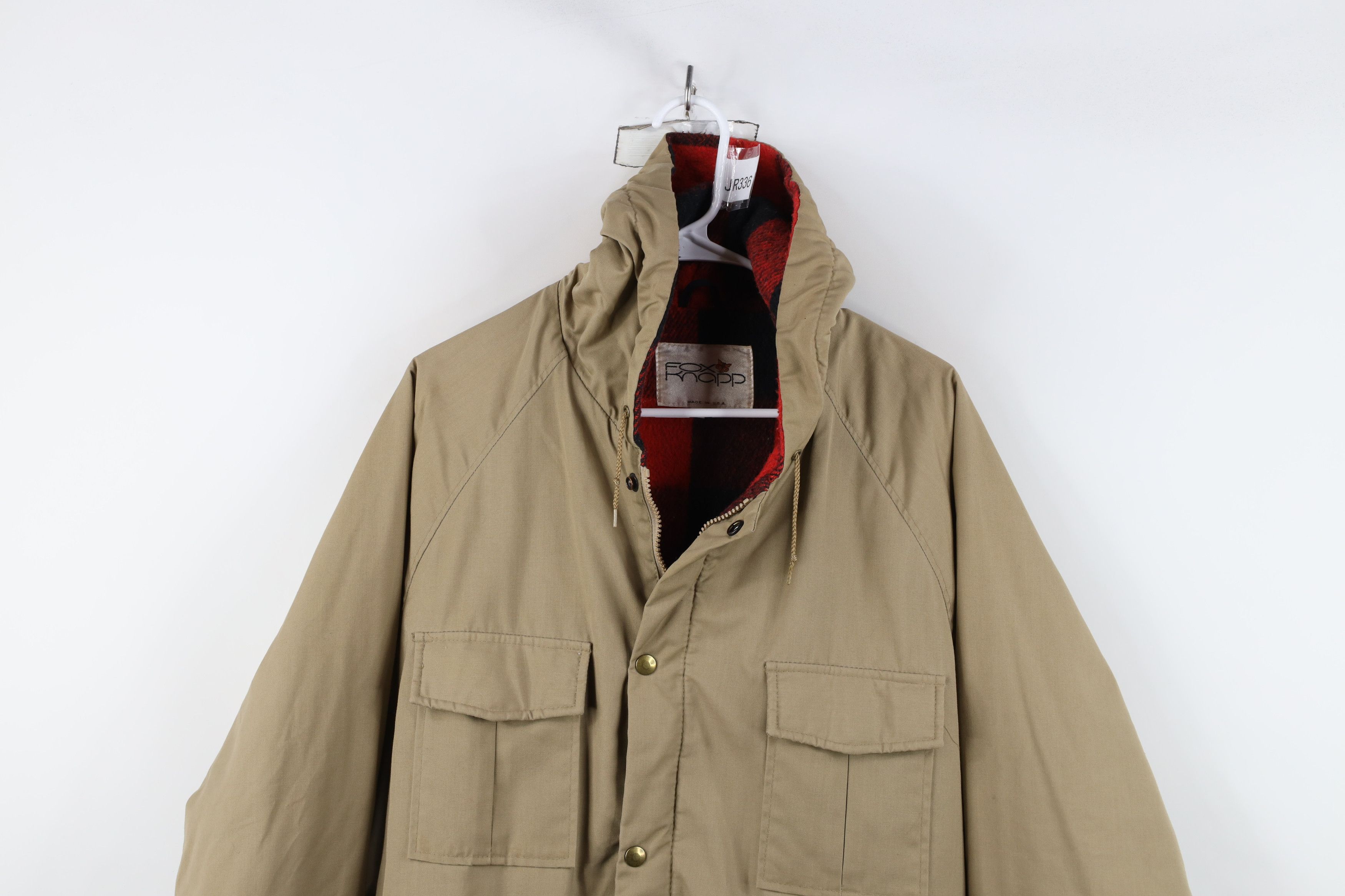 Vintage Vintage 70s Streetwear Hooded Full Zip Parka Jacket USA Size US L / EU 52-54 / 3 - 2 Thumbnail