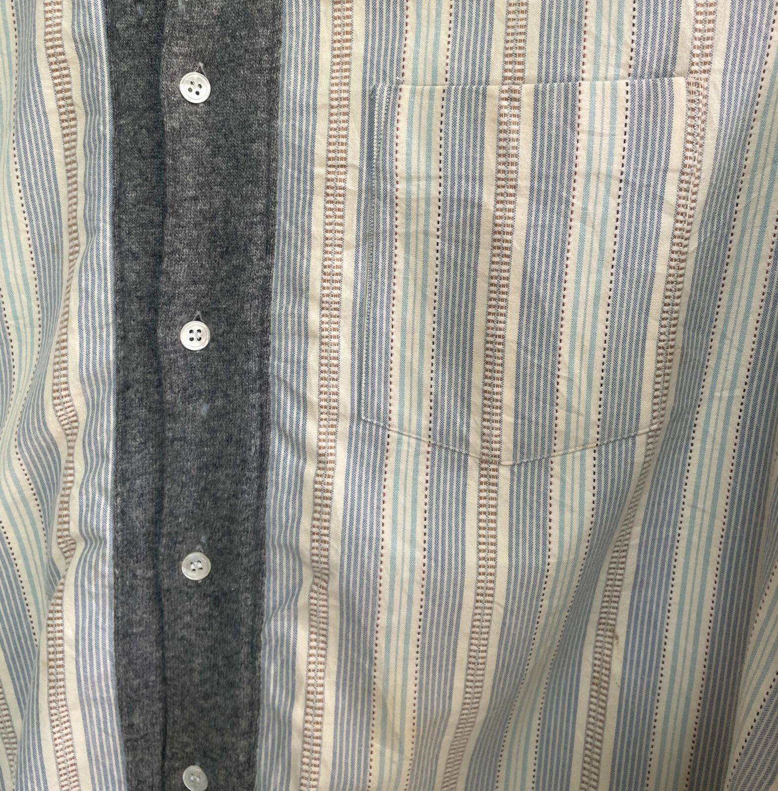 Comme des Garcons SHIRT Comme des Garcons Vintage Stripped Shirt Size US M / EU 48-50 / 2 - 3 Thumbnail