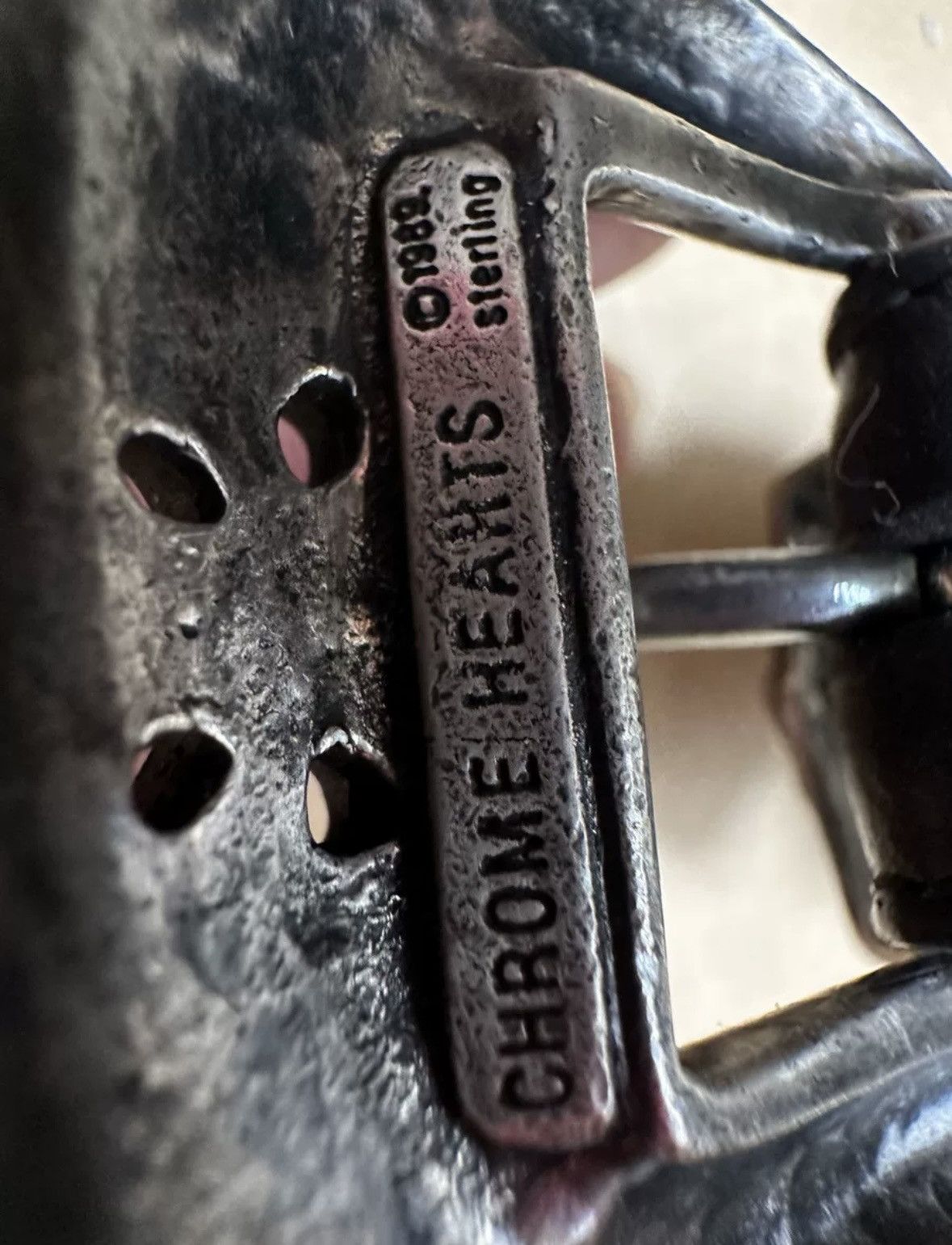 Chrome Hearts Chrome hearts cat claw belt Size 36 - 3 Thumbnail