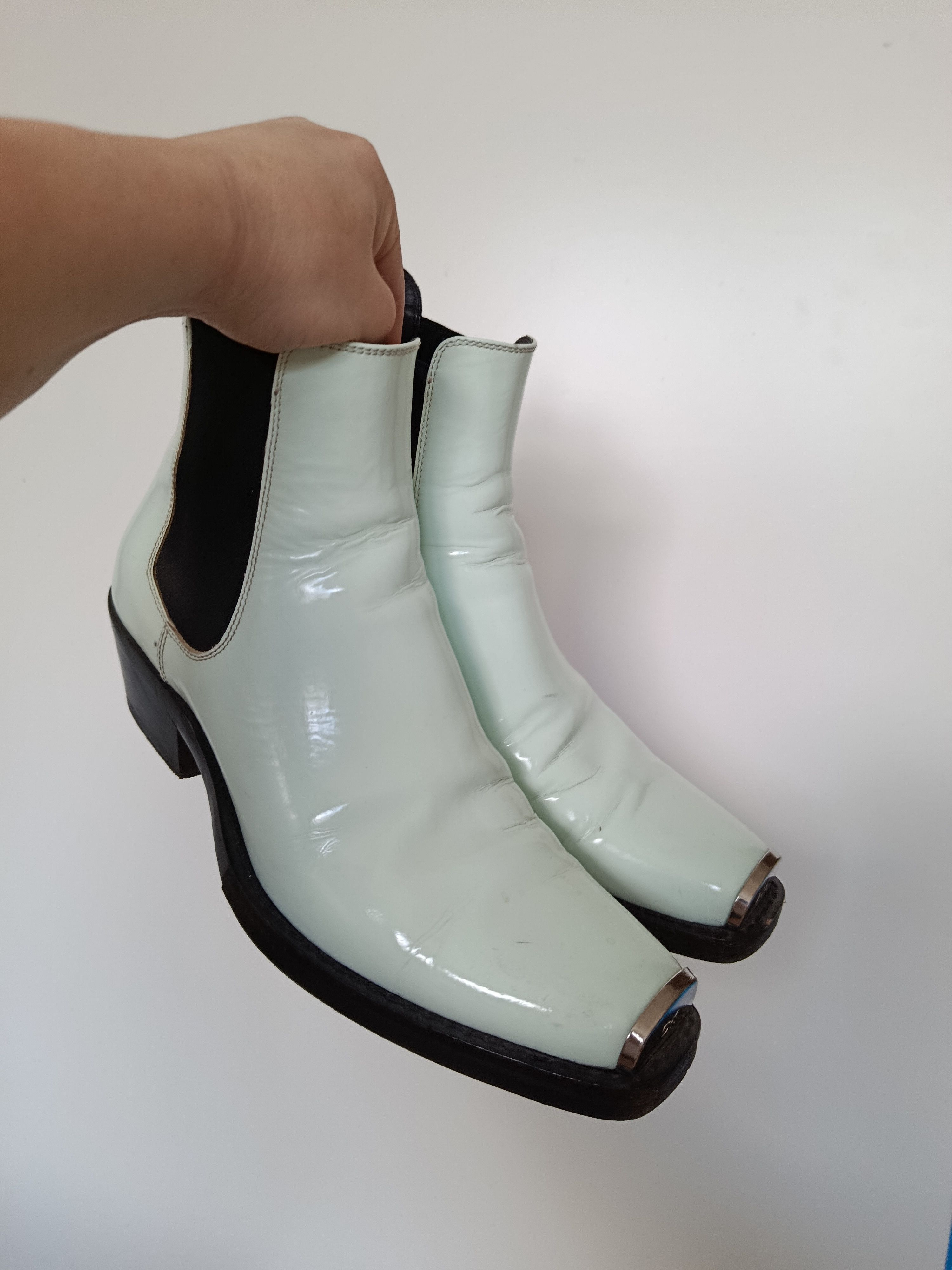 Calvin Klein 205W39NYC × Raf Simons Mint Green Cowboy
