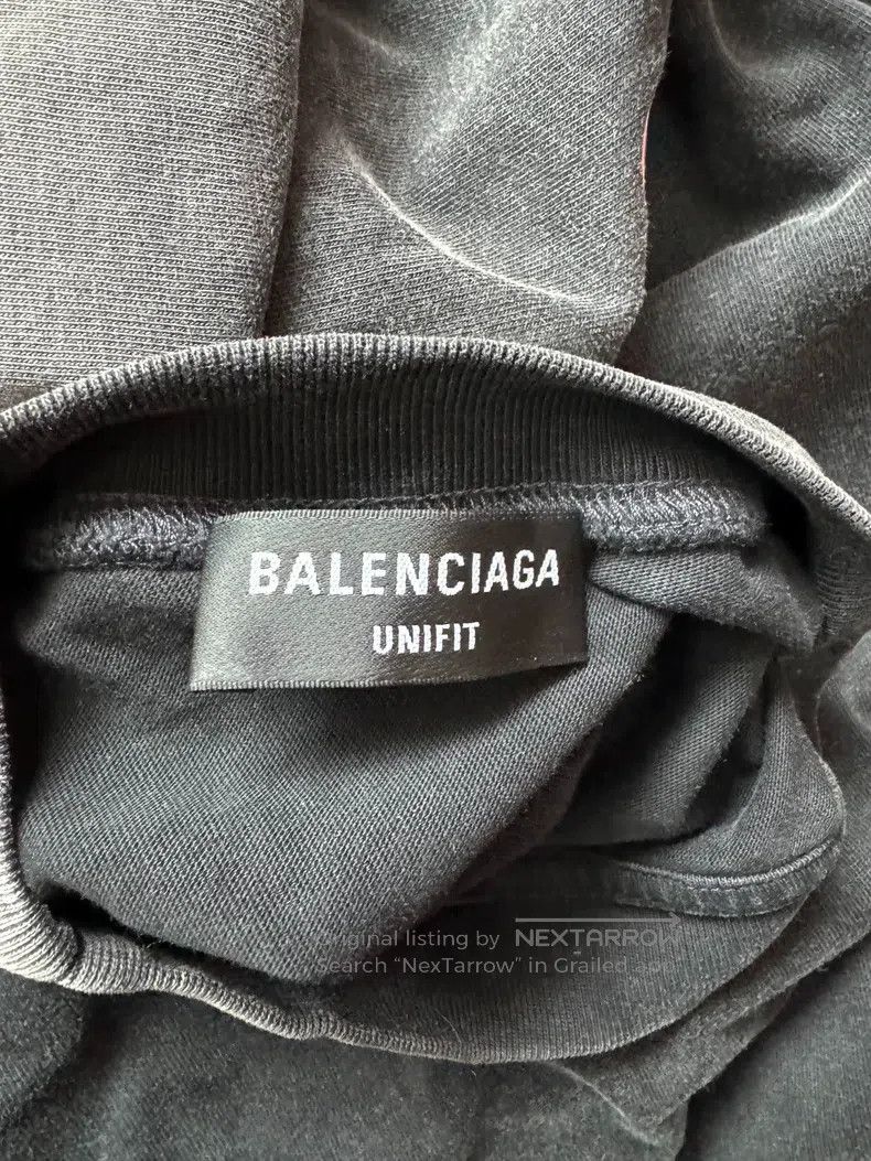 Balenciaga Balenciaga Distressed Flame Short Sleeve Size US XXS / EU 40 - 3 Thumbnail