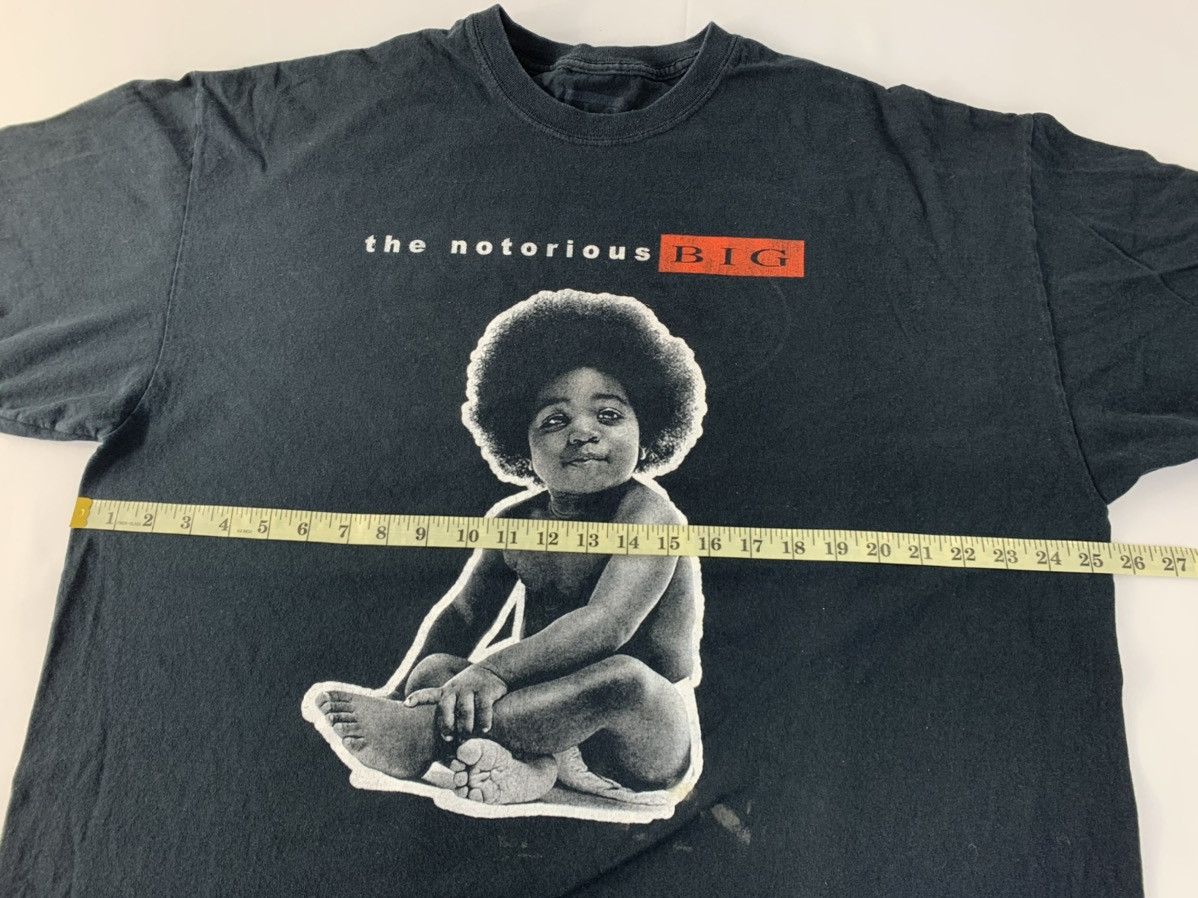 Rap Tees The Notorious BIG Biggie Small Rapper Black Baby Tee Size US XXL / EU 58 / 5 - 6 Thumbnail