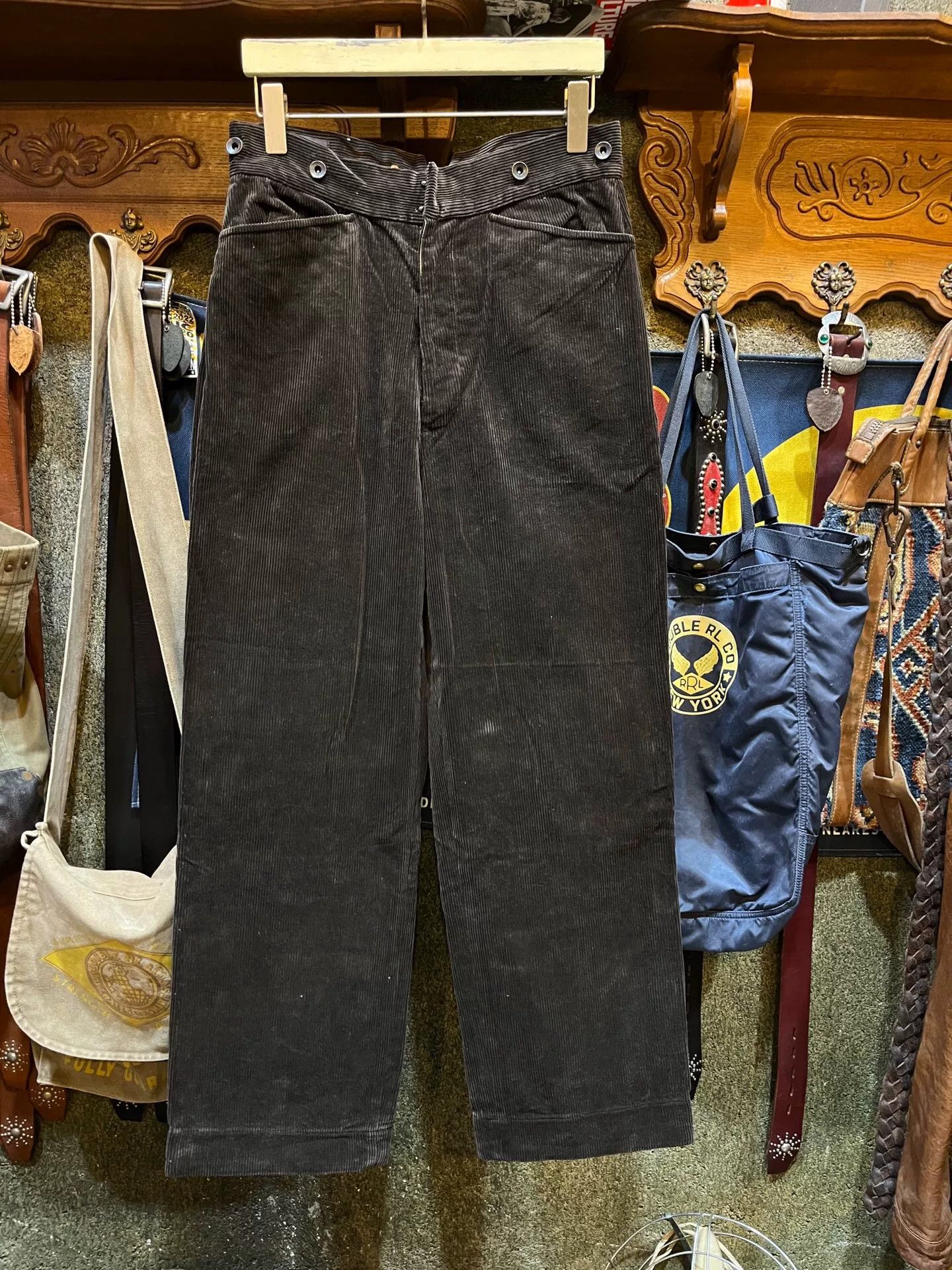RRL Corduroy Overalls by Ralph Lauren