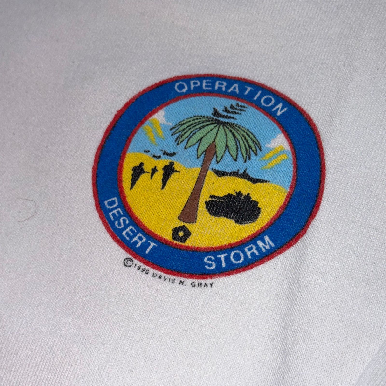 & Other Stories Vtg 1991 Operation Desert Storm Sweatshirt XL USA Rare Size US XL / EU 56 / 4 - 5 Thumbnail