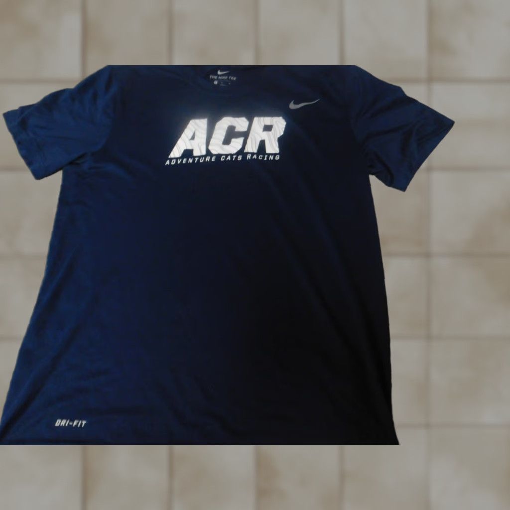 Nike Nike Dri-Fit Shirt Mens Medium Blue Crew Neck Short Sleeve Cotton T-Shirt All Seasons Regular Brand Nike Mens |- Size US M / EU 48-50 / 2 - 1 Thumbnail