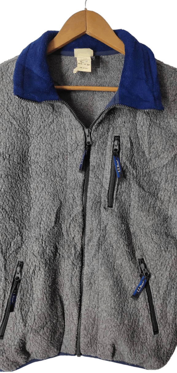 L.L. Bean LL.BEAN MADE IN USA FLEECE JACKET Size M / US 6-8 / IT 42-44 - 4 Thumbnail