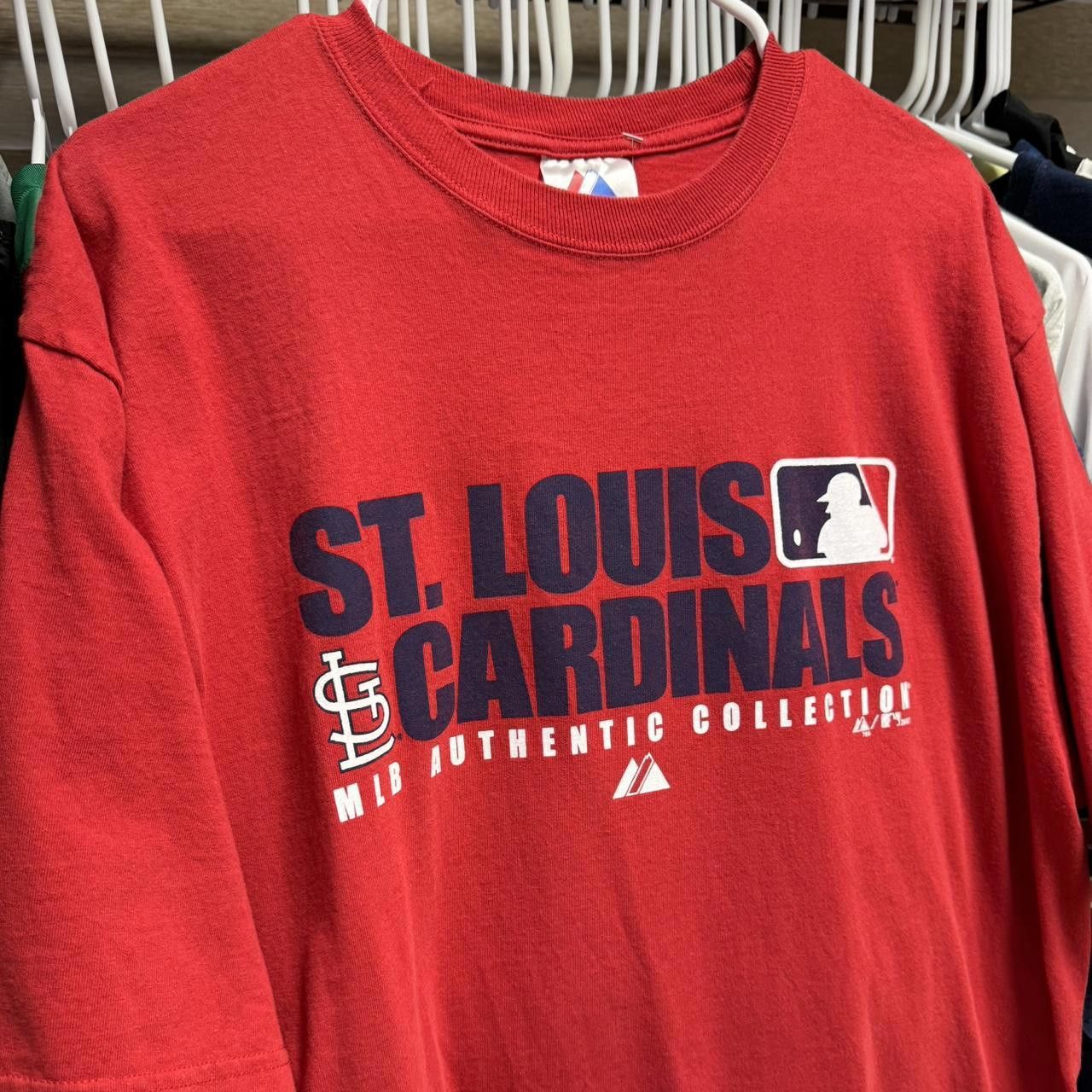 MLB × Majestic × Vintage Vintage Y2k Majestic Mlb St Louis Cardinals Tshirt Size US L / EU 52-54 / 3 - 2 Thumbnail