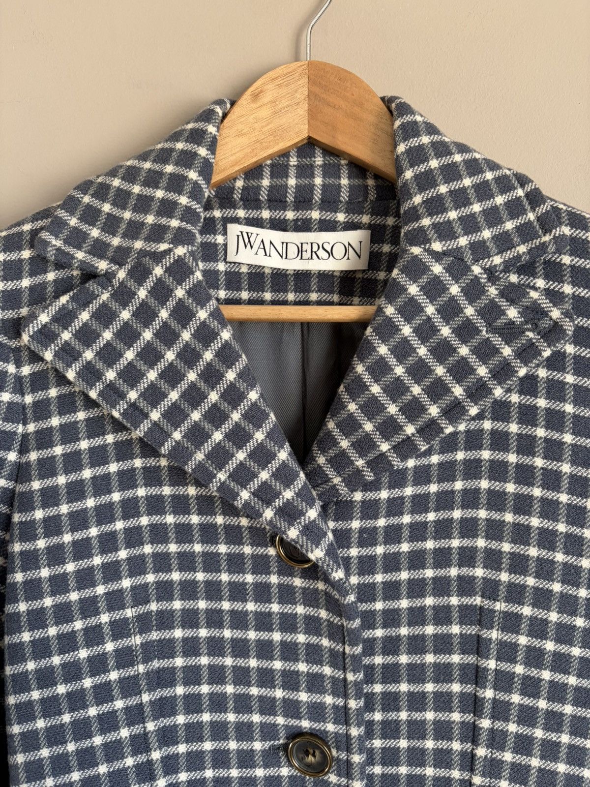 JW Anderson JW Anderson Wool Plaid Blazer Size XS / US 0-2 / IT 36-38 - 3 Thumbnail