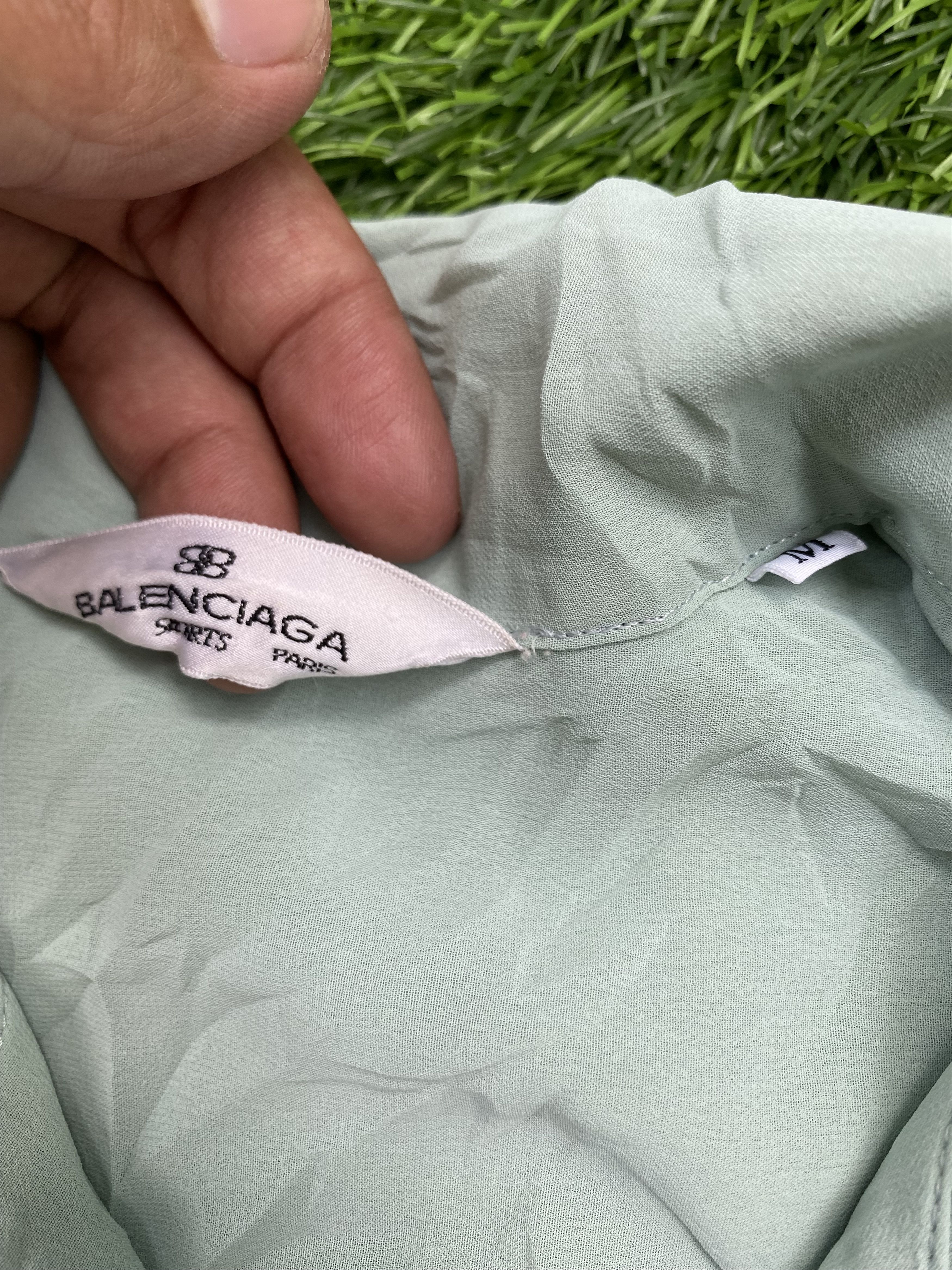 Balenciaga × Vintage Vintage 90s Balenciaga Shirt Size US M / EU 48-50 / 2 - 3 Thumbnail