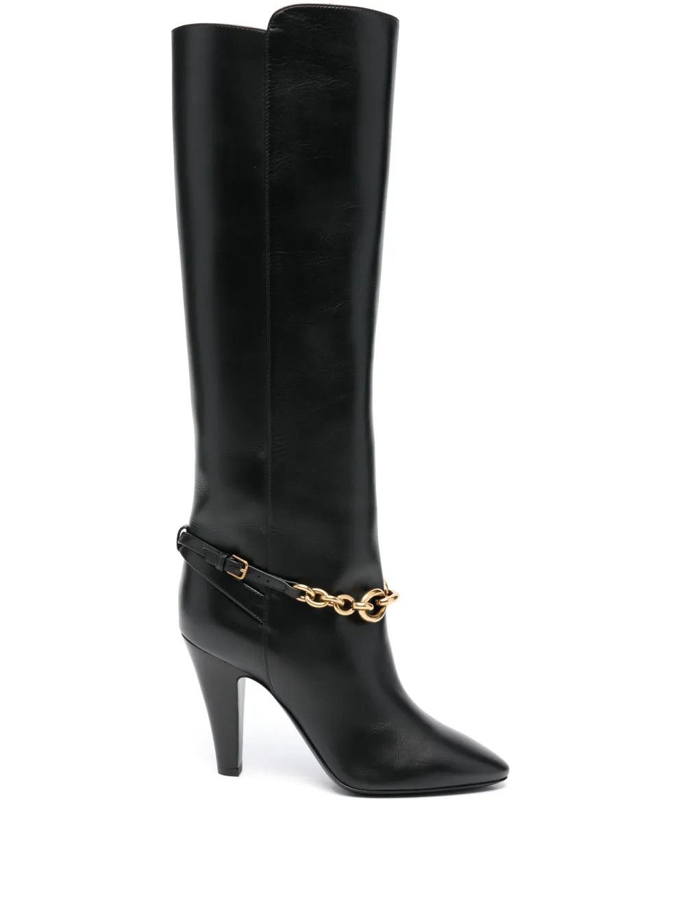 Saint Laurent Paris o1y0126 Boots in Black Size US 8.5 / IT 38.5 - 1 Thumbnail