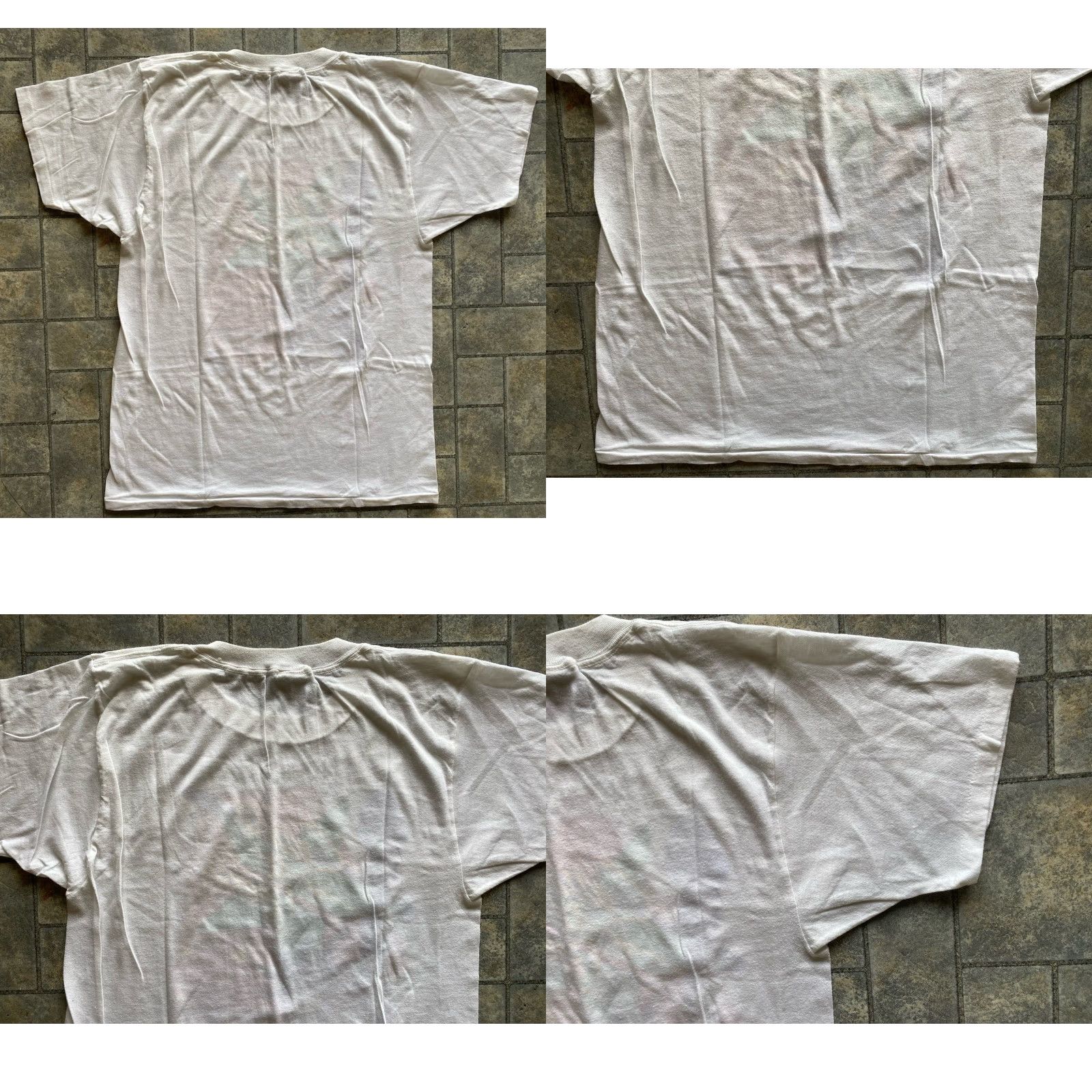 Vintage VINTAGE America 80s T-Shirt Salute to Liberty Harbor Festival 1986 White XL Men Shirt Size US XL / EU 56 / 4 - 9 Thumbnail