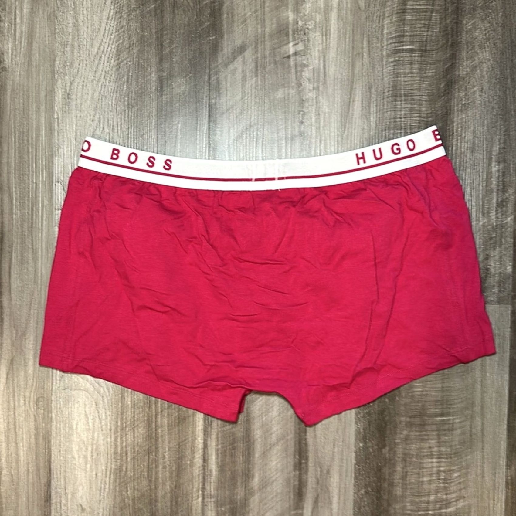 Hugo Boss HUGO BOSS Boxer Brief Underwear Cotton Stretch Pink 2XL Regular Men Mens Women? (Note: incorrect) Size 48R - 2 Thumbnail