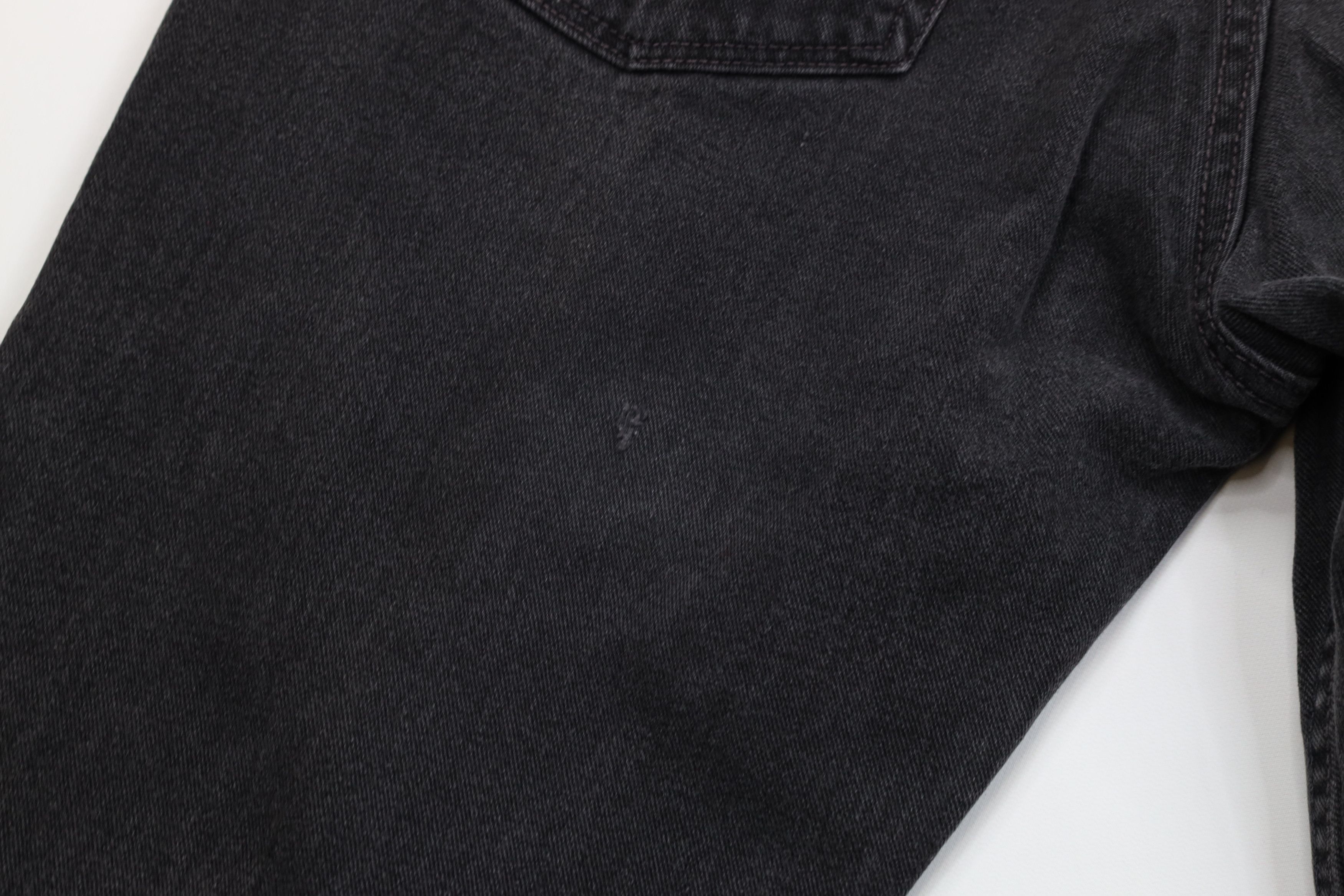 Levi's Vintage Y2K 2003 Levis 505 Regular Straight Leg Jeans Black Size US 38 / EU 54 - 14 Thumbnail