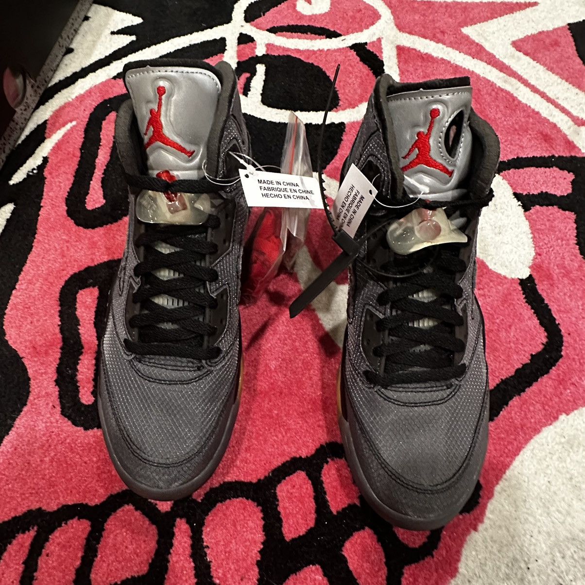 Jordan Brand Air Jordan 5 Retro Off White Muslin 2020 Size US 10 / EU 43 - 2 Thumbnail