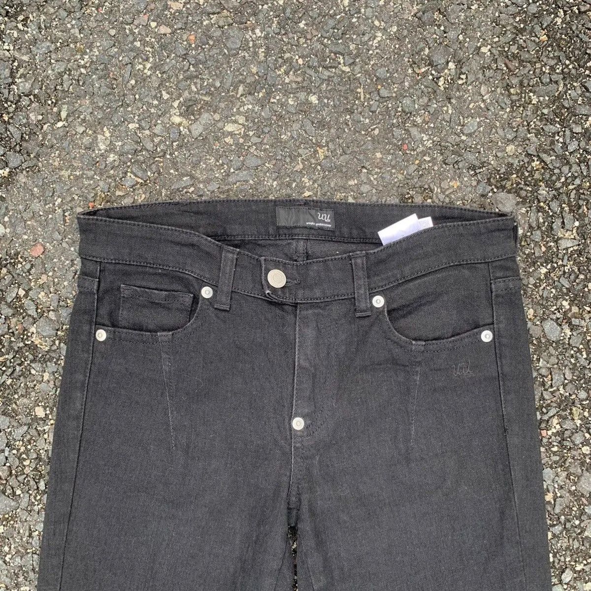 Japanese Brand × Jun Takahashi × Undercover QUICK SALE⚡️ Undercover x Uniqlo UU Black Jeans Ankle Pants Size US 28 / EU 44 - 4 Thumbnail