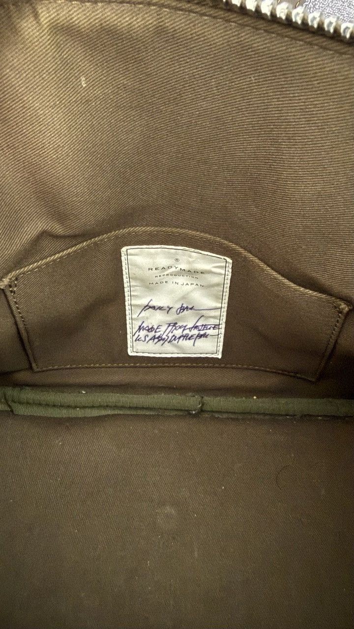 READYMADE READYMADE Daily Bag Canvas Olive Handmade Japan Size 36 - 6 Thumbnail