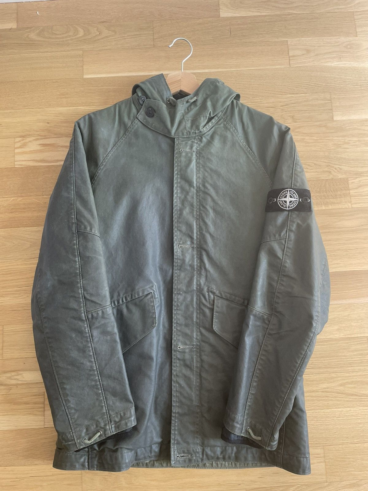 Stone Island Stone Island Waxed Ice | Grailed