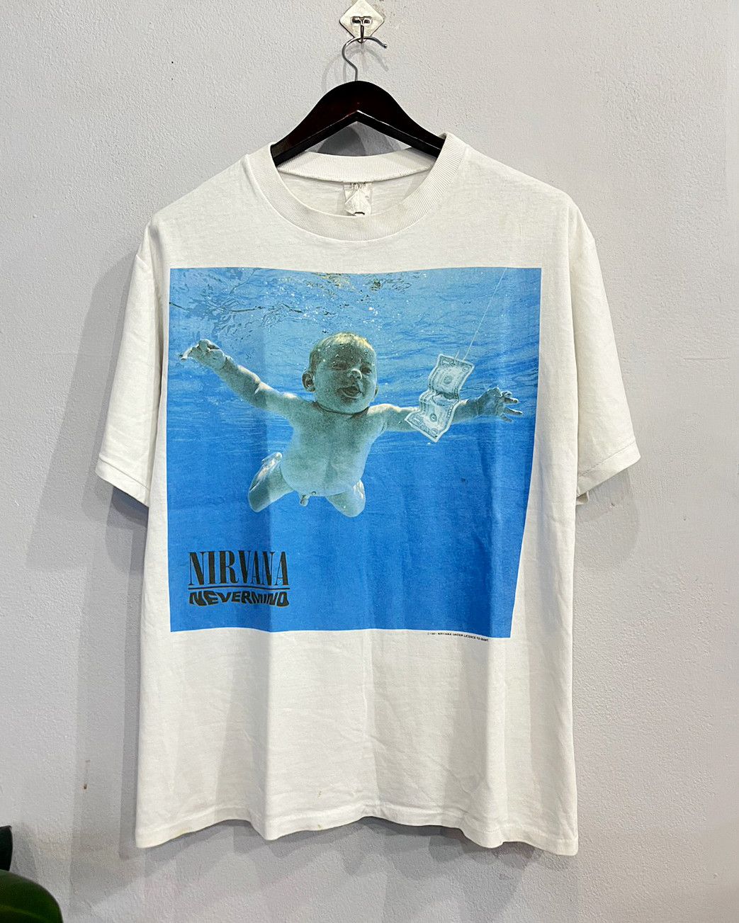 Vintage Vintage Original 1991 Nirvana Nevermind T-shirt 90s Band Tee ...