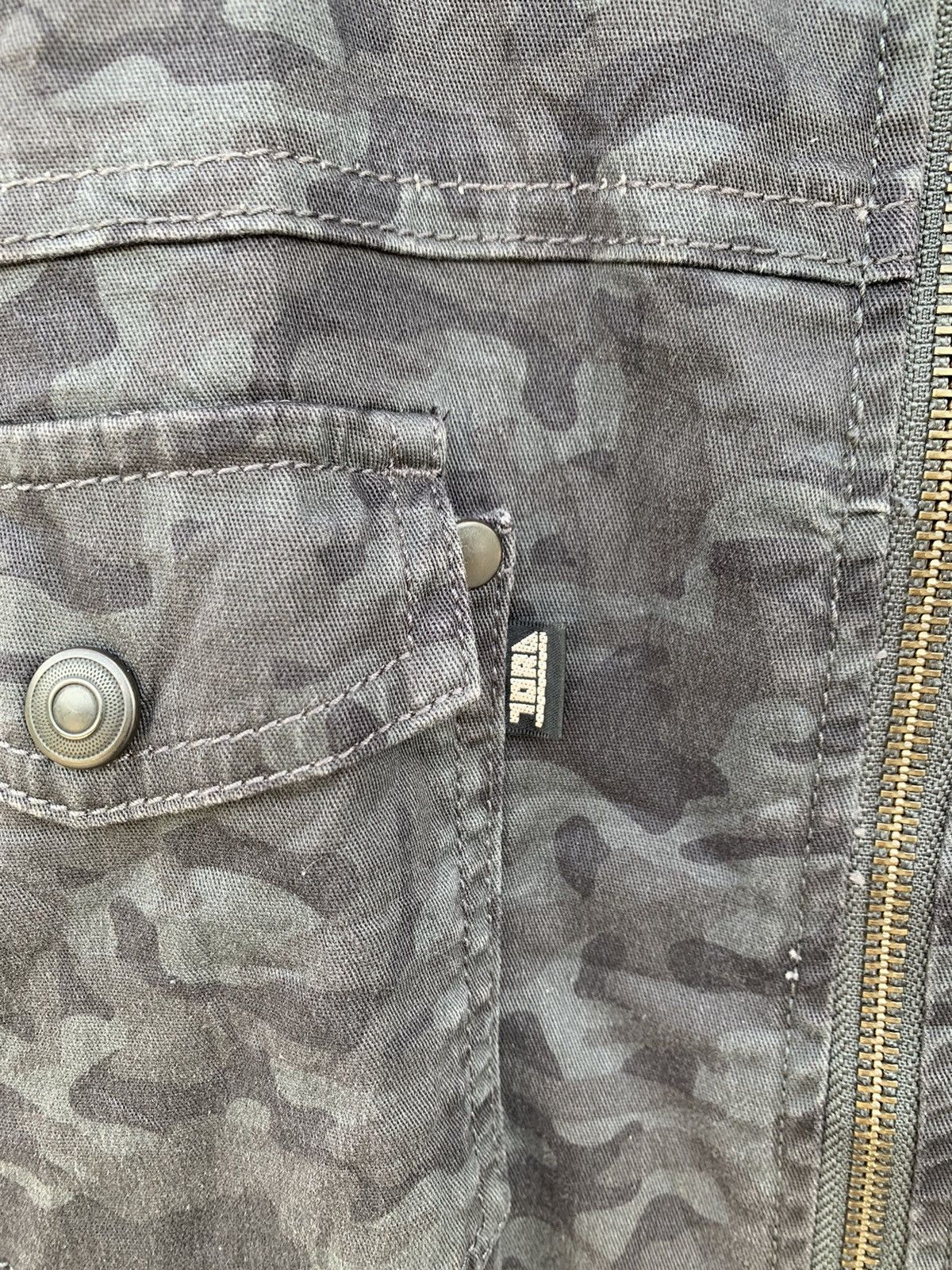 Japanese Brand TORA CAMO JAPANESE TRADITIONAL WORKWEAR JACKET Size US L / EU 52-54 / 3 - 4 Thumbnail