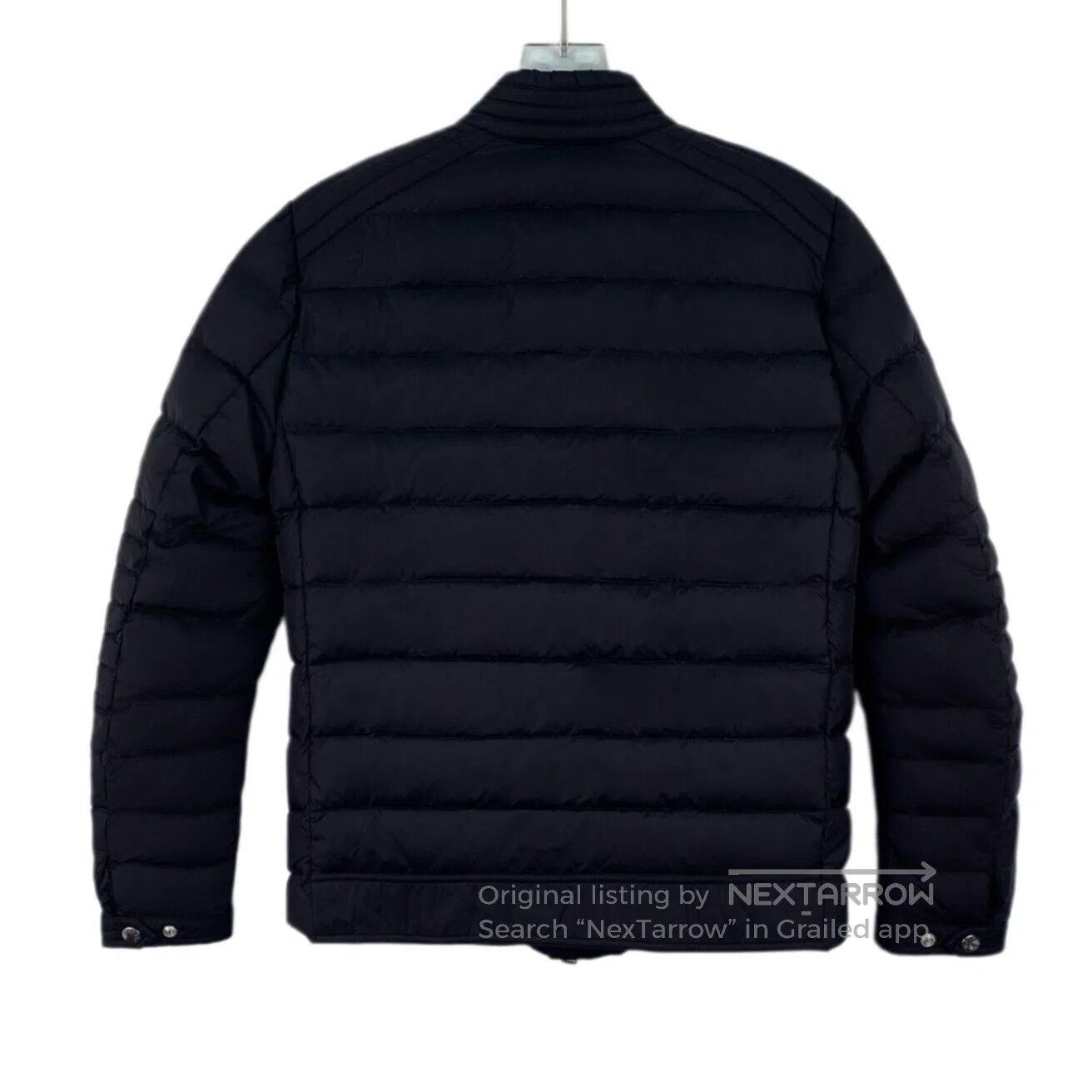 Moncler Moncler Black Logo Patch Stand Collar Zip Long Sleeve Puff Size US XS / EU 42 / 0 - 2 Thumbnail