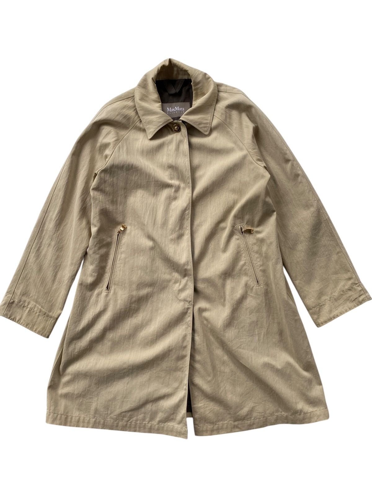 Japanese Brand Max Mara Rain Jacket Size US M / EU 48-50 / 2 - 1 Thumbnail
