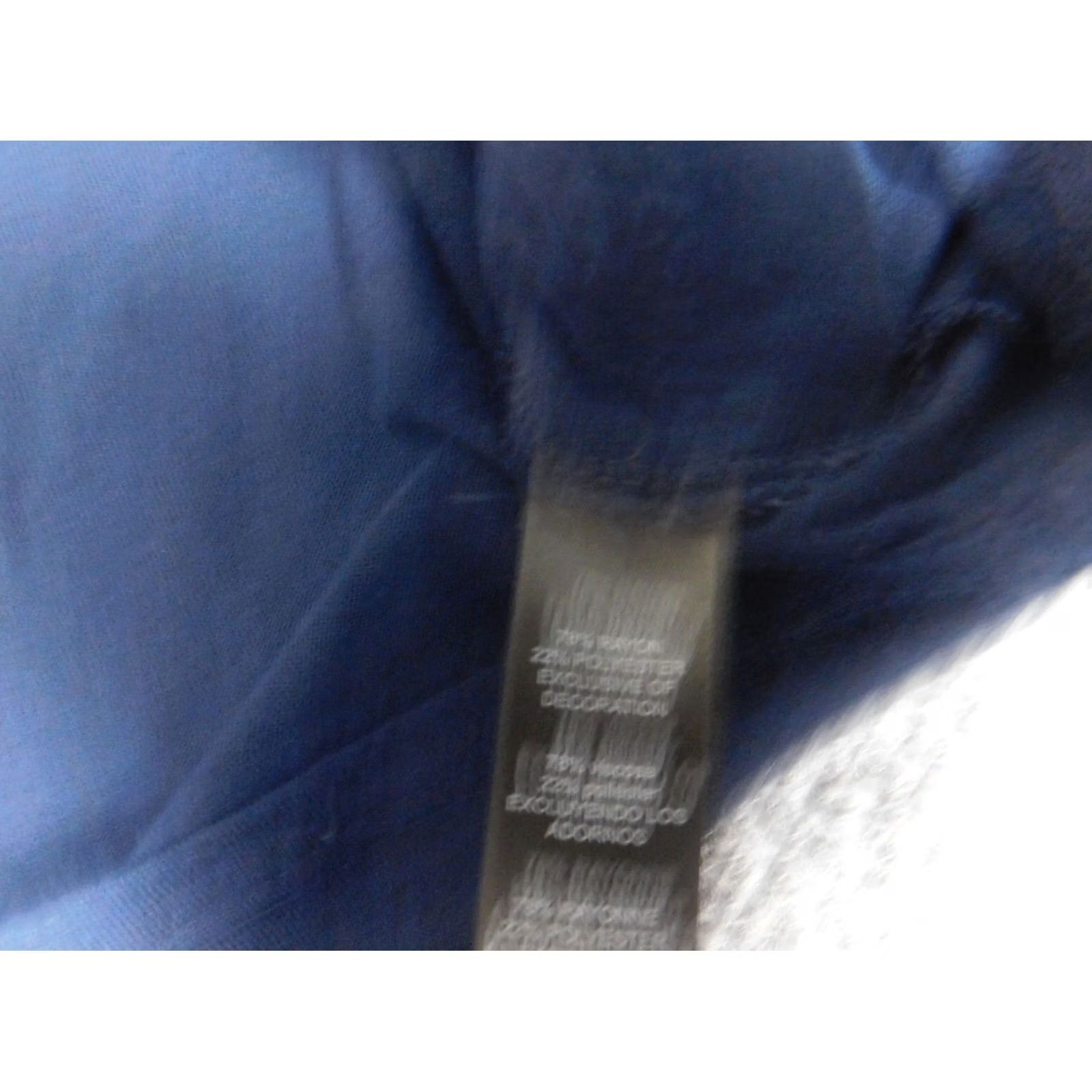 White House Black Market White House Black market Womens Blouse Medium blue stretch pullover Size M / US 6-8 / IT 42-44 - 6 Thumbnail