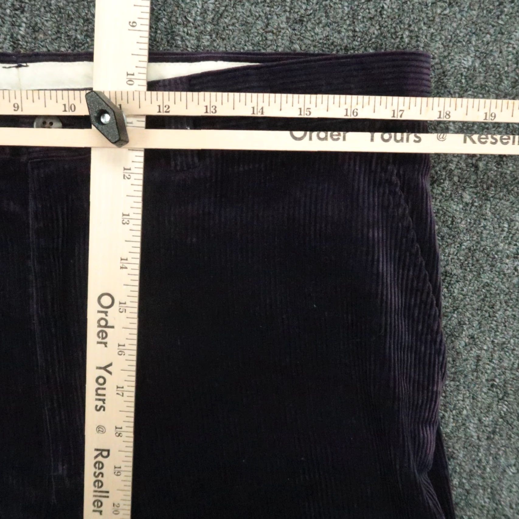 Polo Ralph Lauren VINTAGE Polo Ralph Lauren Pants Men 35x30 Purple Corduroy PRL Cords Straight Size US S / EU 44-46 / 1 - 7 Thumbnail