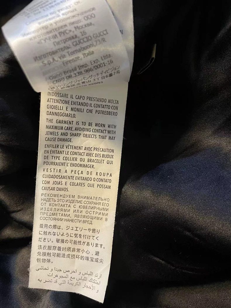 Gucci Gucci Black GG full print logo wool cardigan jacket 2501-Ne Size US XS / EU 42 / 0 - 7 Thumbnail