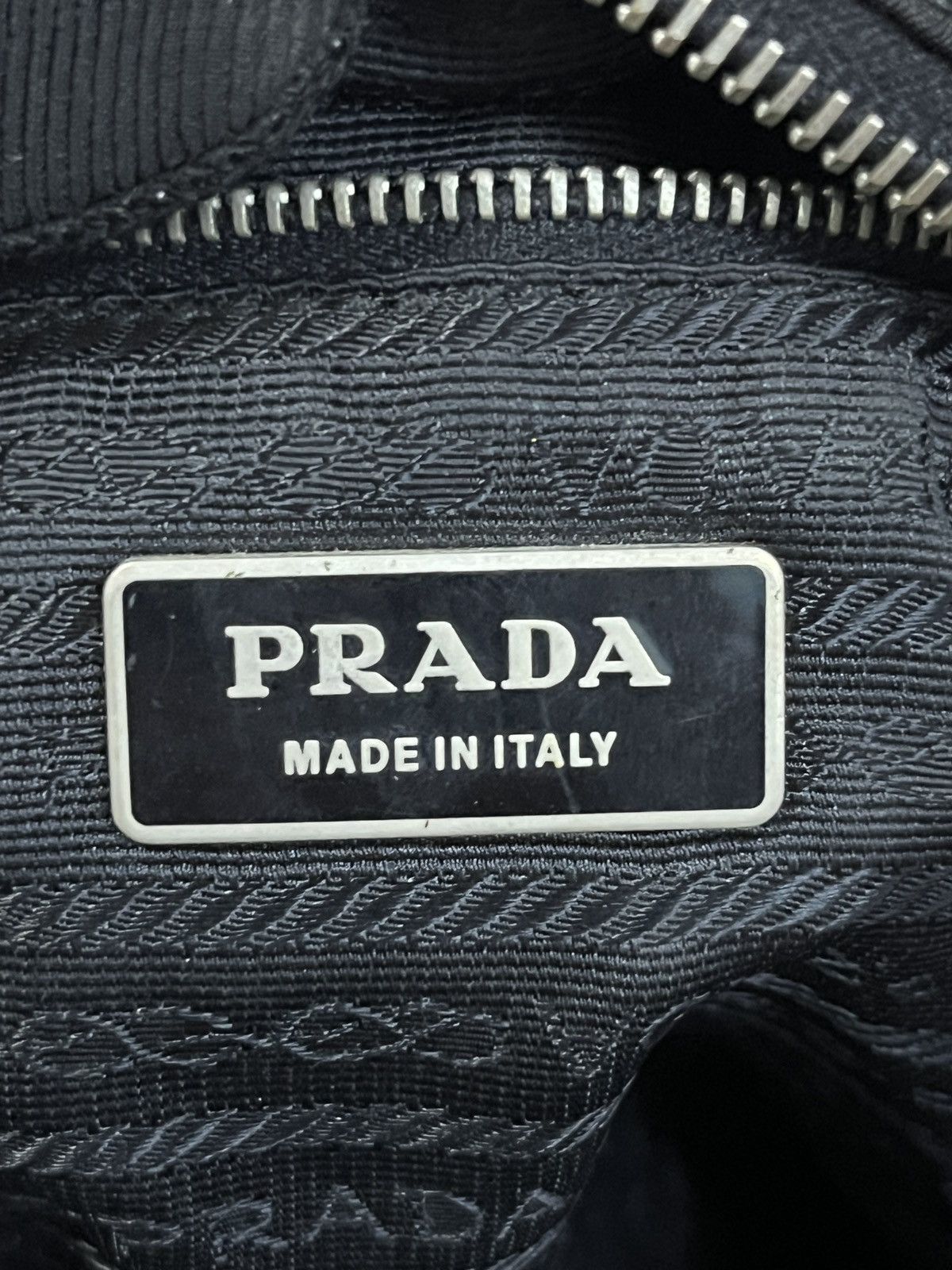 Prada Prada Re-Nylon Embroidered Tote Bag Size ONE SIZE - 16 Thumbnail