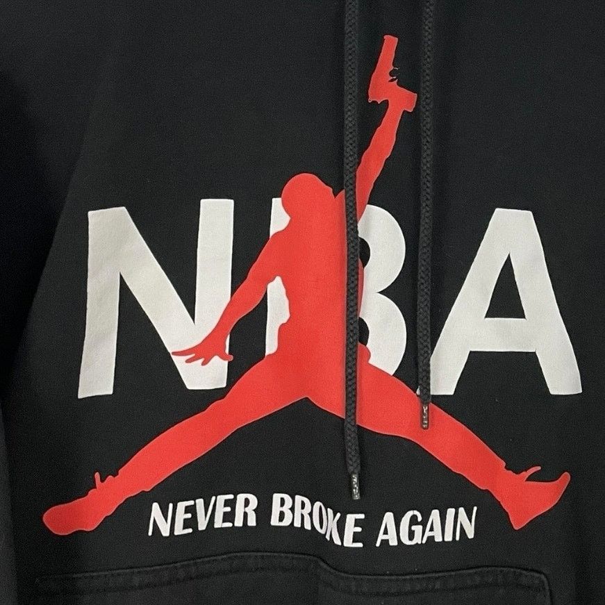 Other Three Layer Black NBA Never Broke Again Graphic Hoodie Size M / US 6-8 / IT 42-44 - 2 Thumbnail