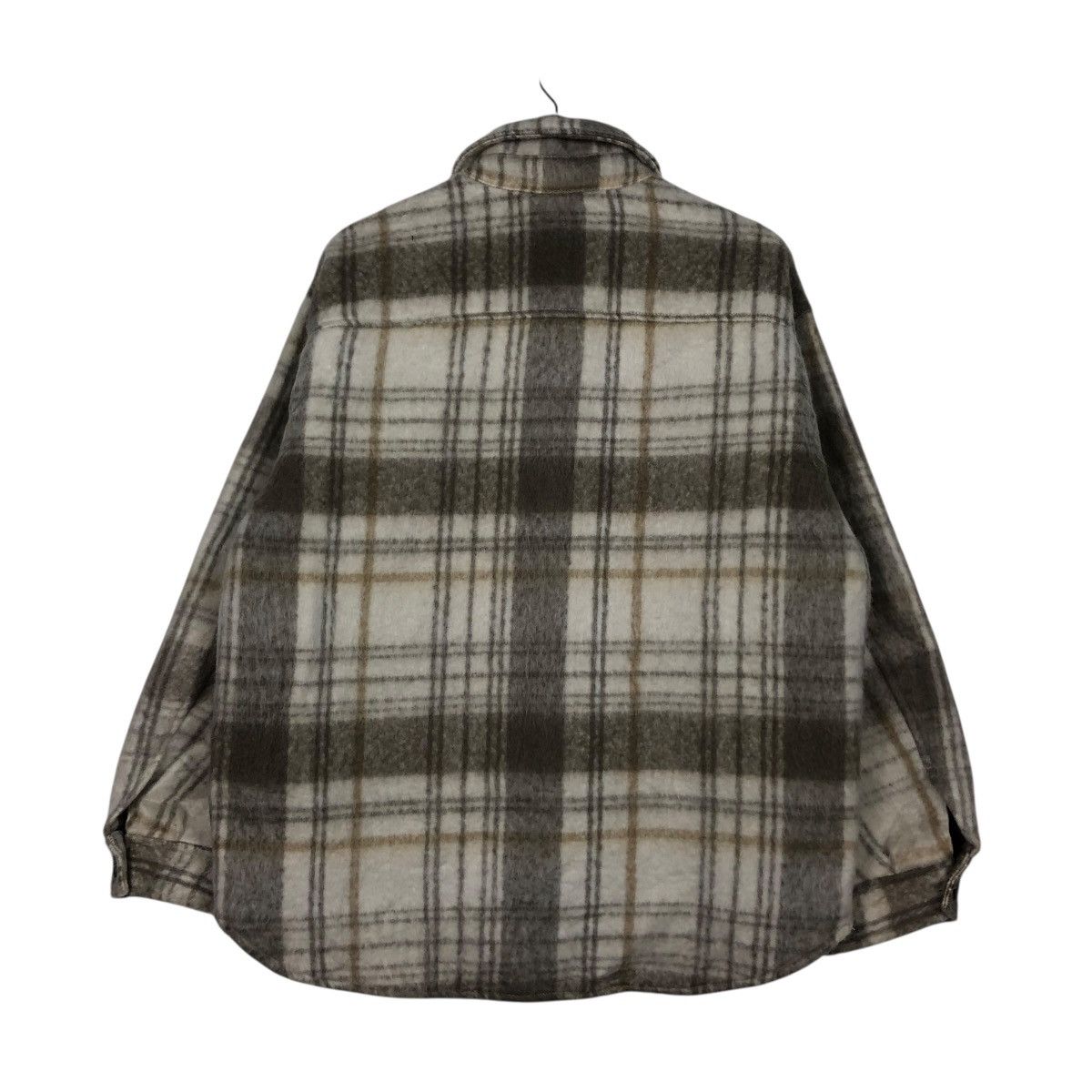 Japanese Brand 🔥VINTAGE WOOL FLANNEL JACKET LOUIS CHAVLON ISSEY MIYAKE Size US M / EU 48-50 / 2 - 10 Thumbnail