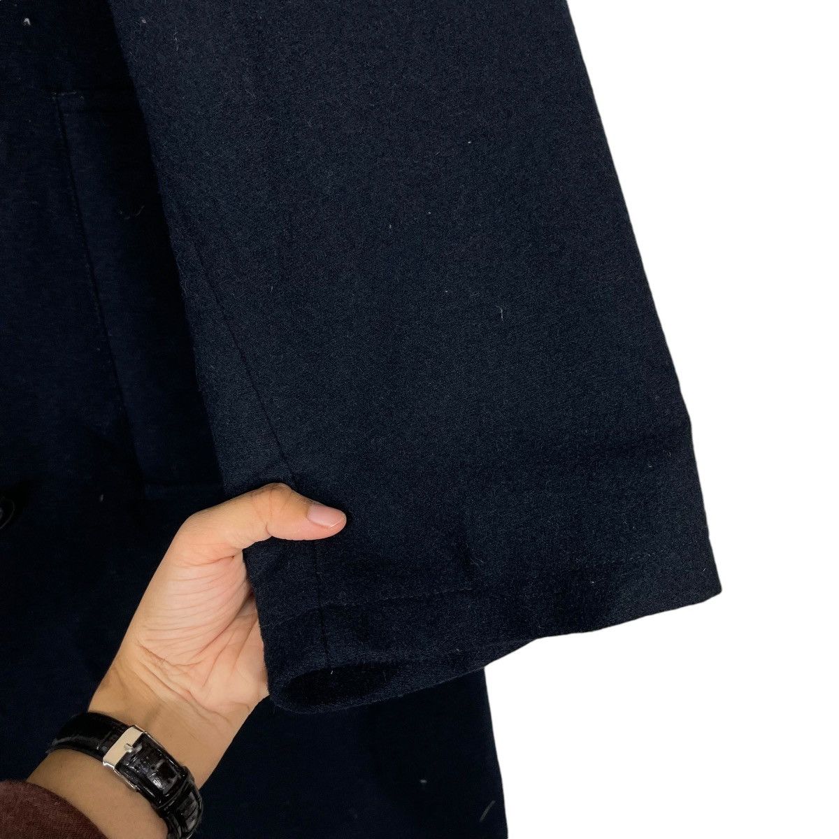 Japanese Brand × Undercover 💥UNDERCOVER X UNIQLO NAVY COAT Size US L / EU 52-54 / 3 - 13 Thumbnail