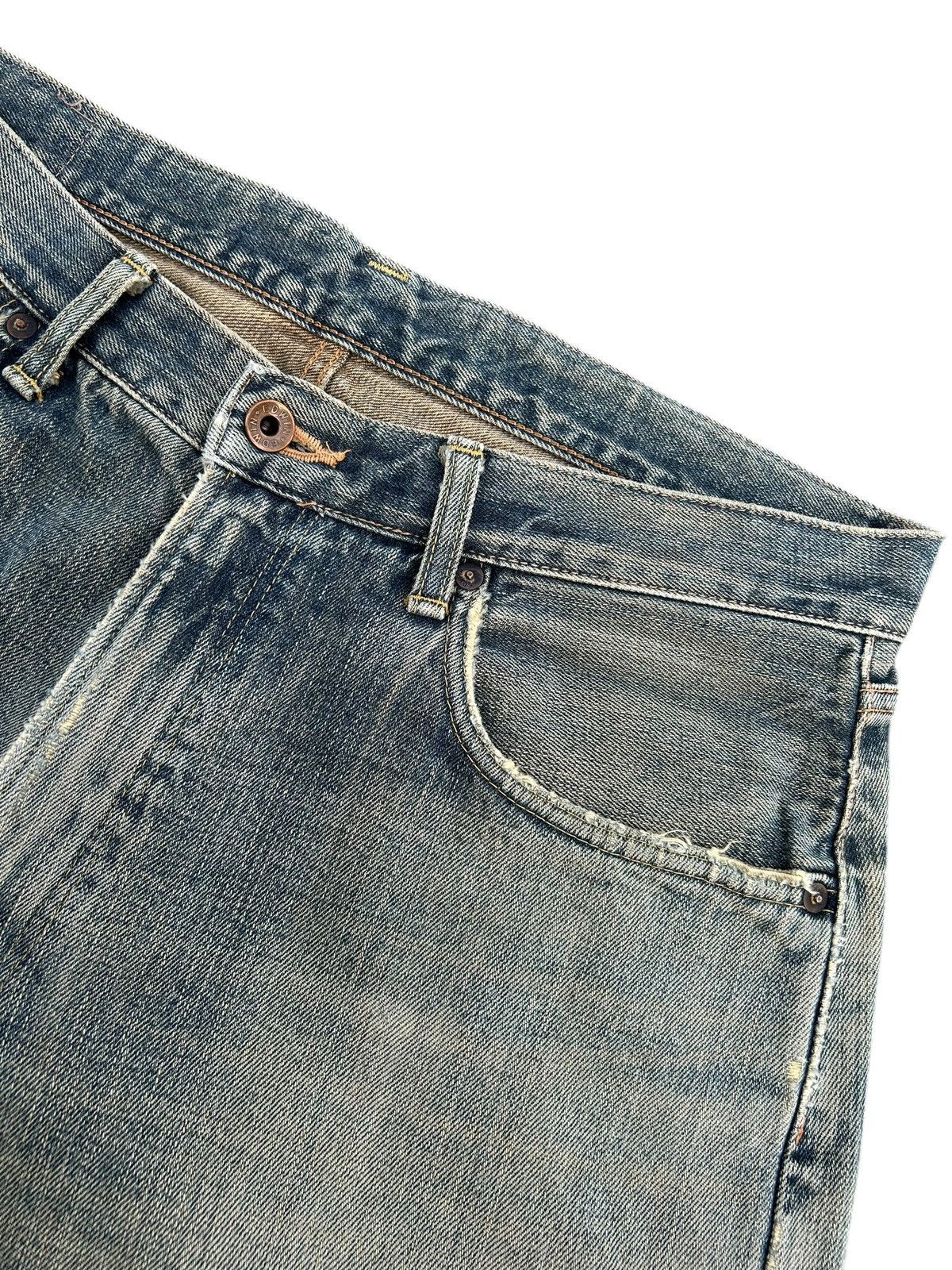 Kapital Vintage Edwin 505 Selvedge Rusty Denim Jeans Size US 34 / EU 50 - 8 Thumbnail