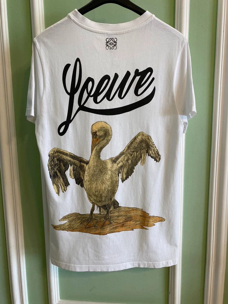 Loewe LOEWE Eagle logo short sleeve T-shirt Size S / US 4 / IT 40 - 1 Thumbnail