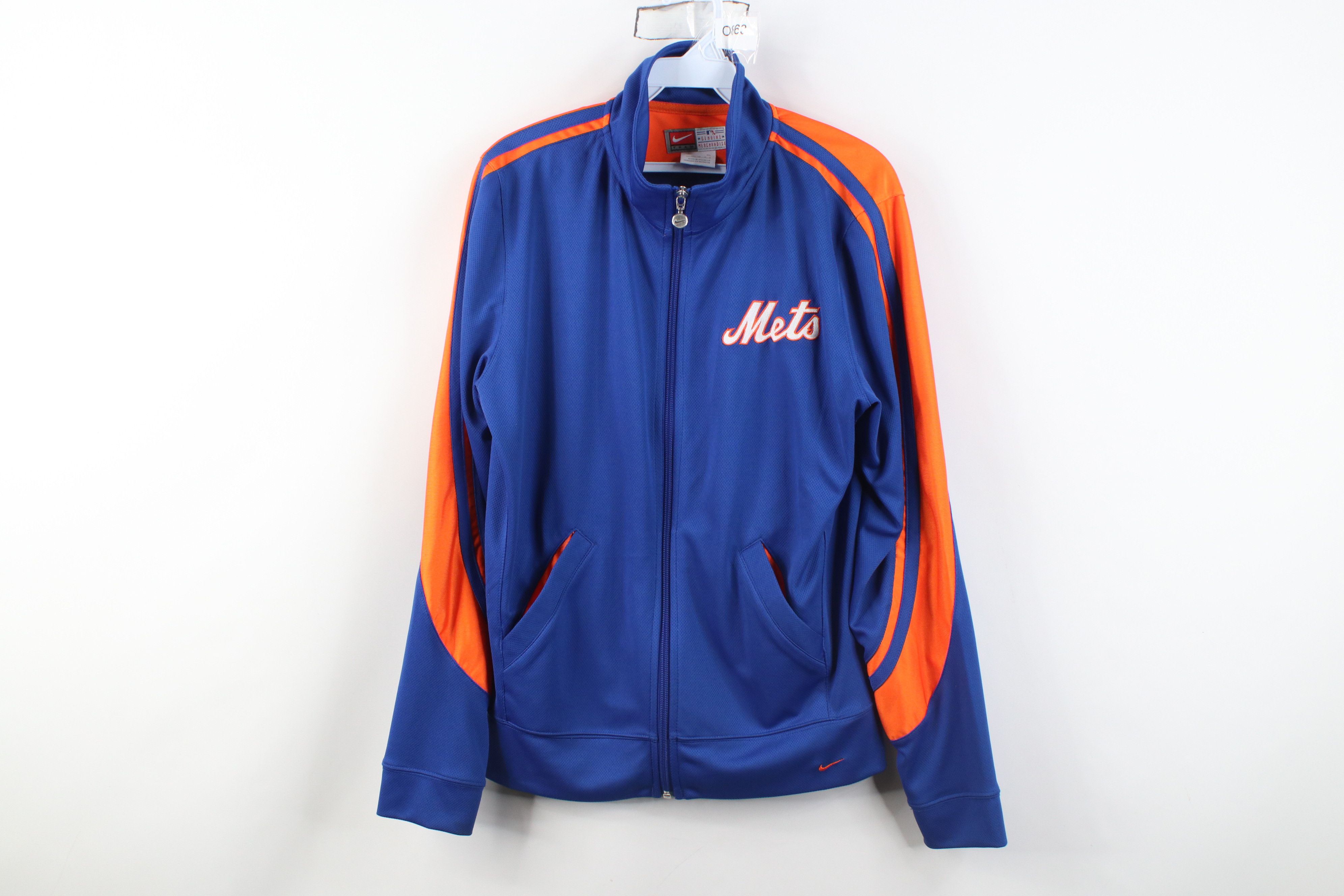 Nike Vintage Nike Scott Mini Swoosh New York Mets Baseball Jacket Size L / US 10 / IT 46 - 1 Thumbnail